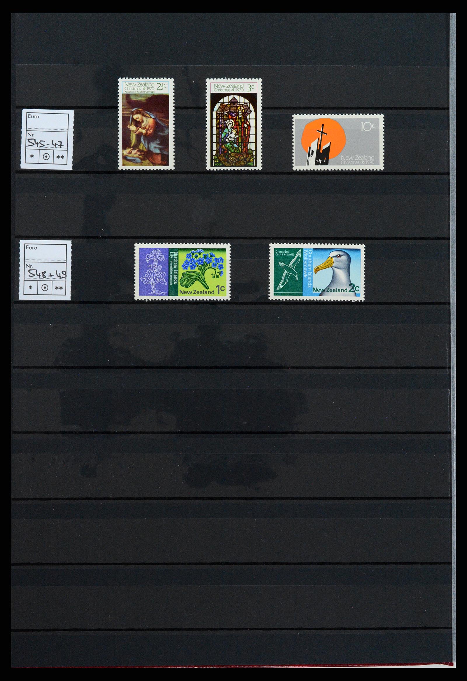 37597 004 - Postzegelverzameling 37597 Nieuw Zeeland 1970-2012.