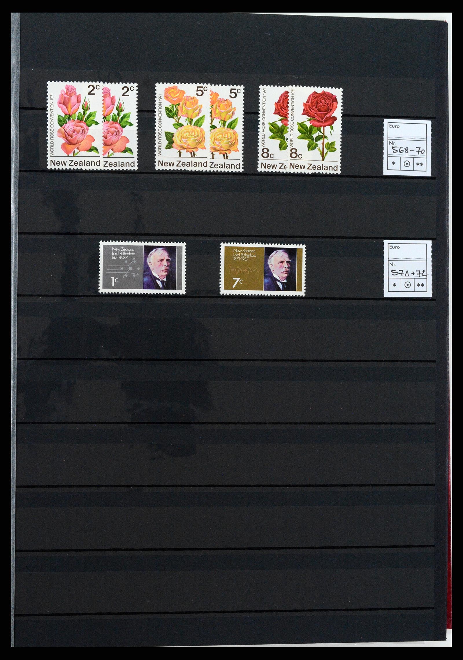 37597 007 - Postzegelverzameling 37597 Nieuw Zeeland 1970-2012.
