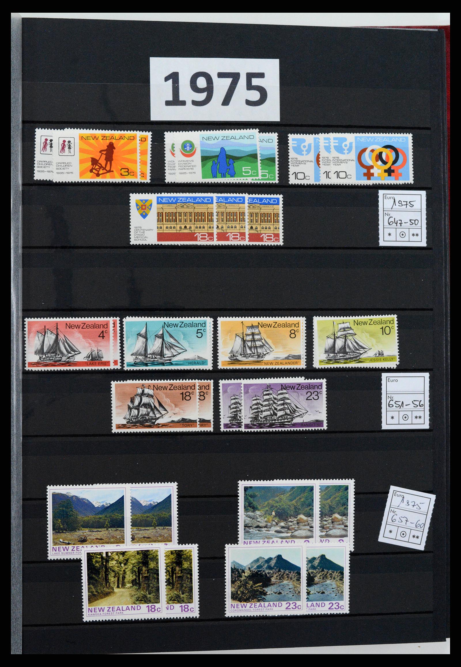 37597 016 - Postzegelverzameling 37597 Nieuw Zeeland 1970-2012.