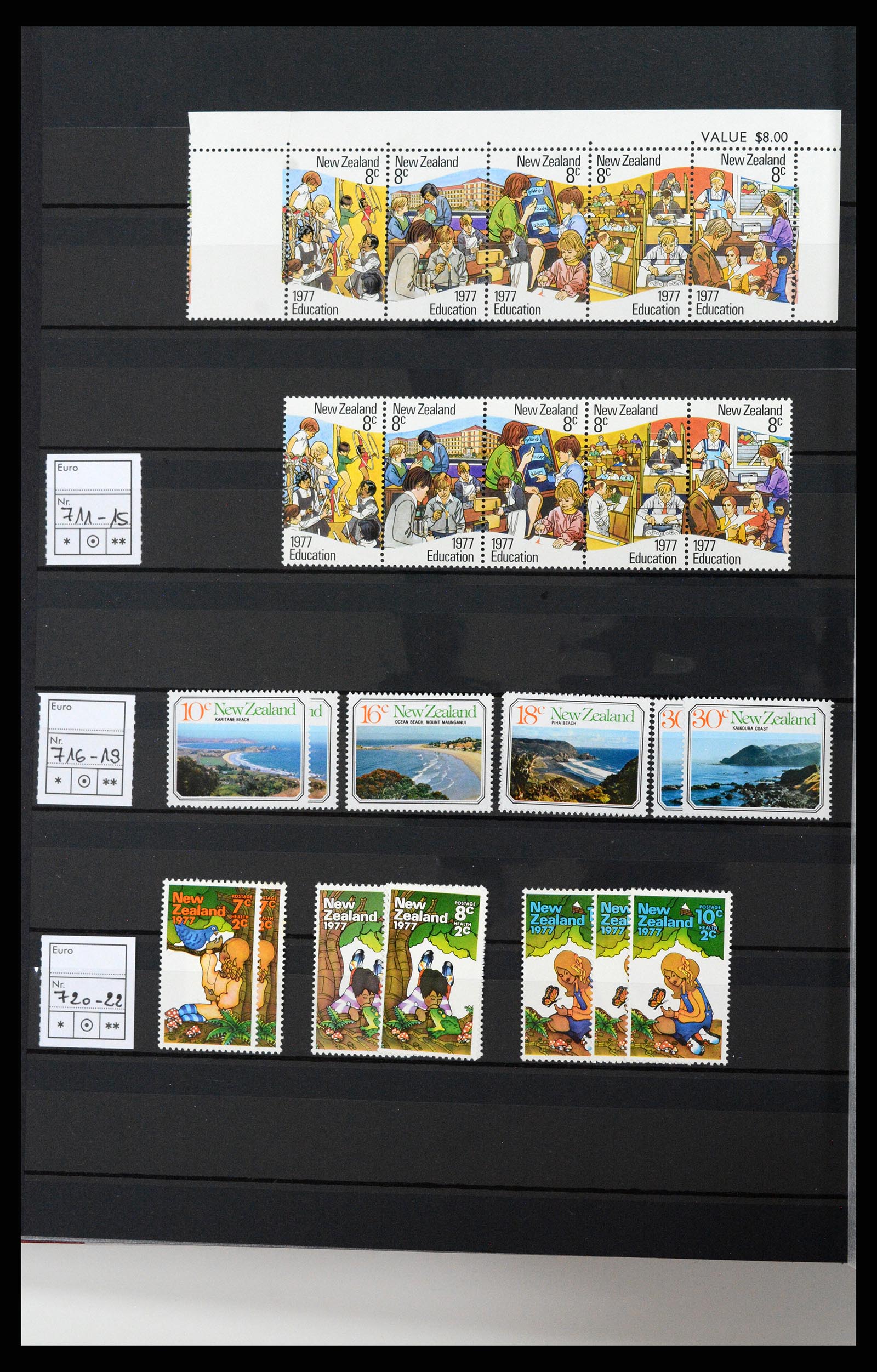 37597 023 - Postzegelverzameling 37597 Nieuw Zeeland 1970-2012.