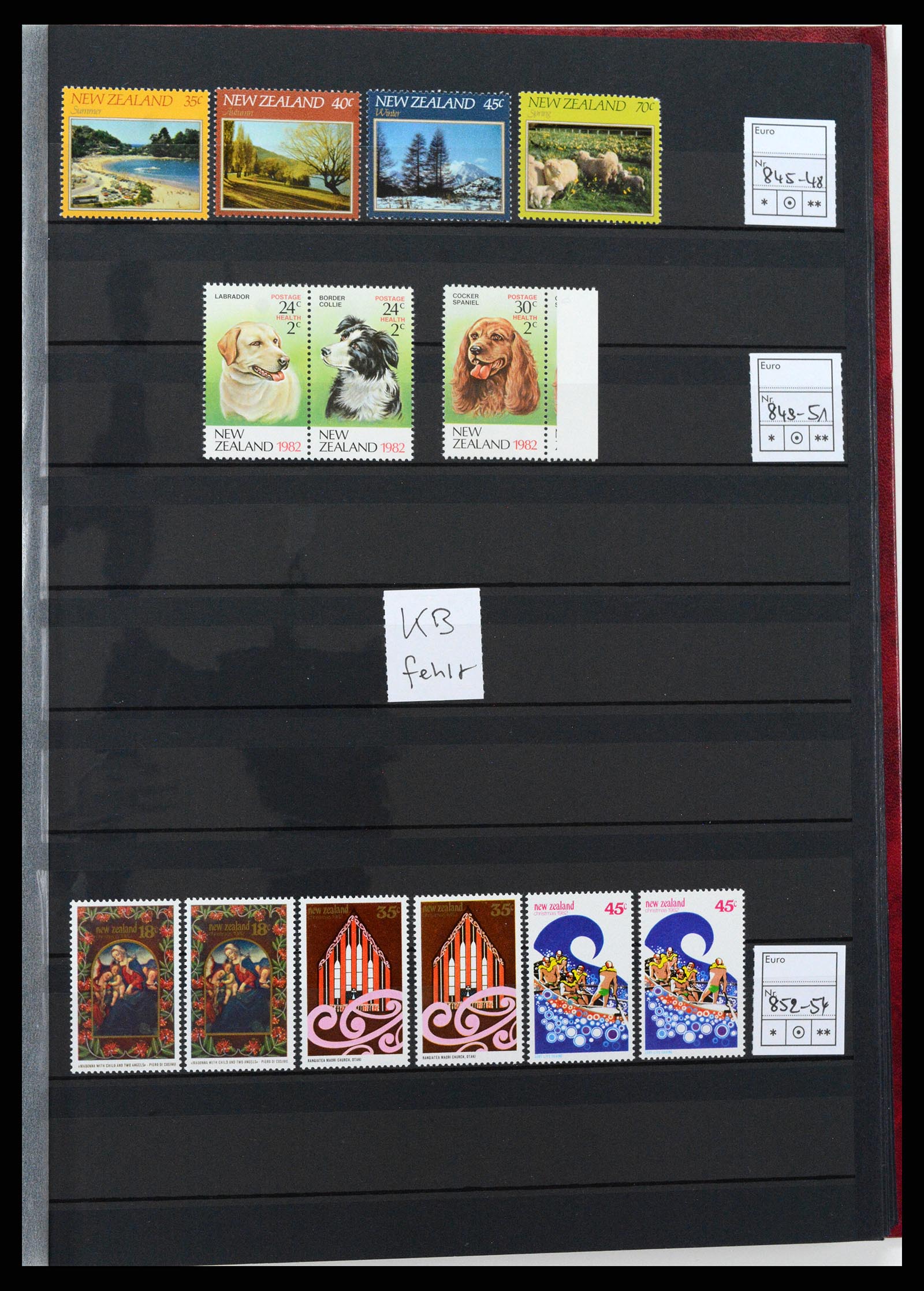37597 039 - Postzegelverzameling 37597 Nieuw Zeeland 1970-2012.