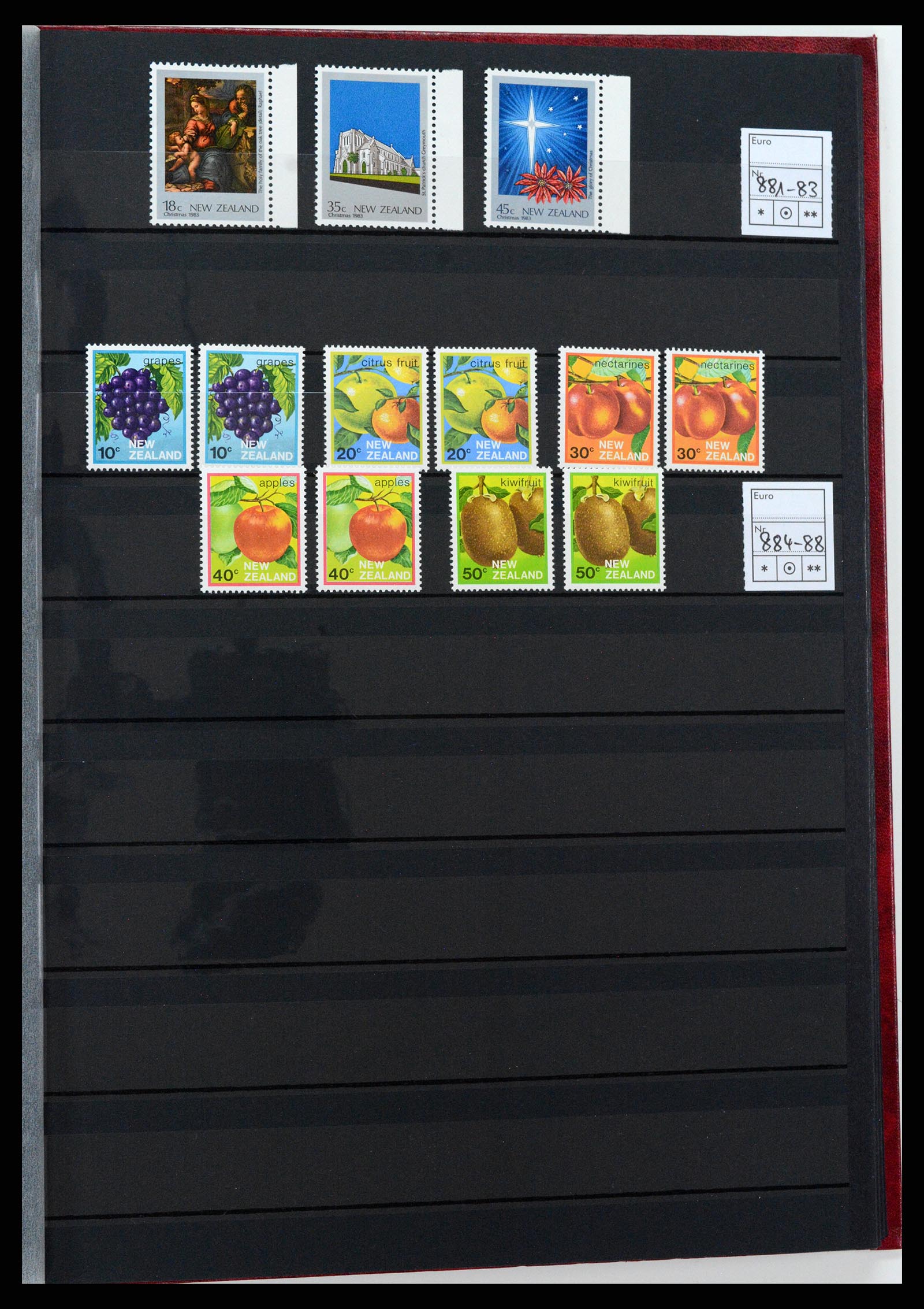 37597 043 - Postzegelverzameling 37597 Nieuw Zeeland 1970-2012.
