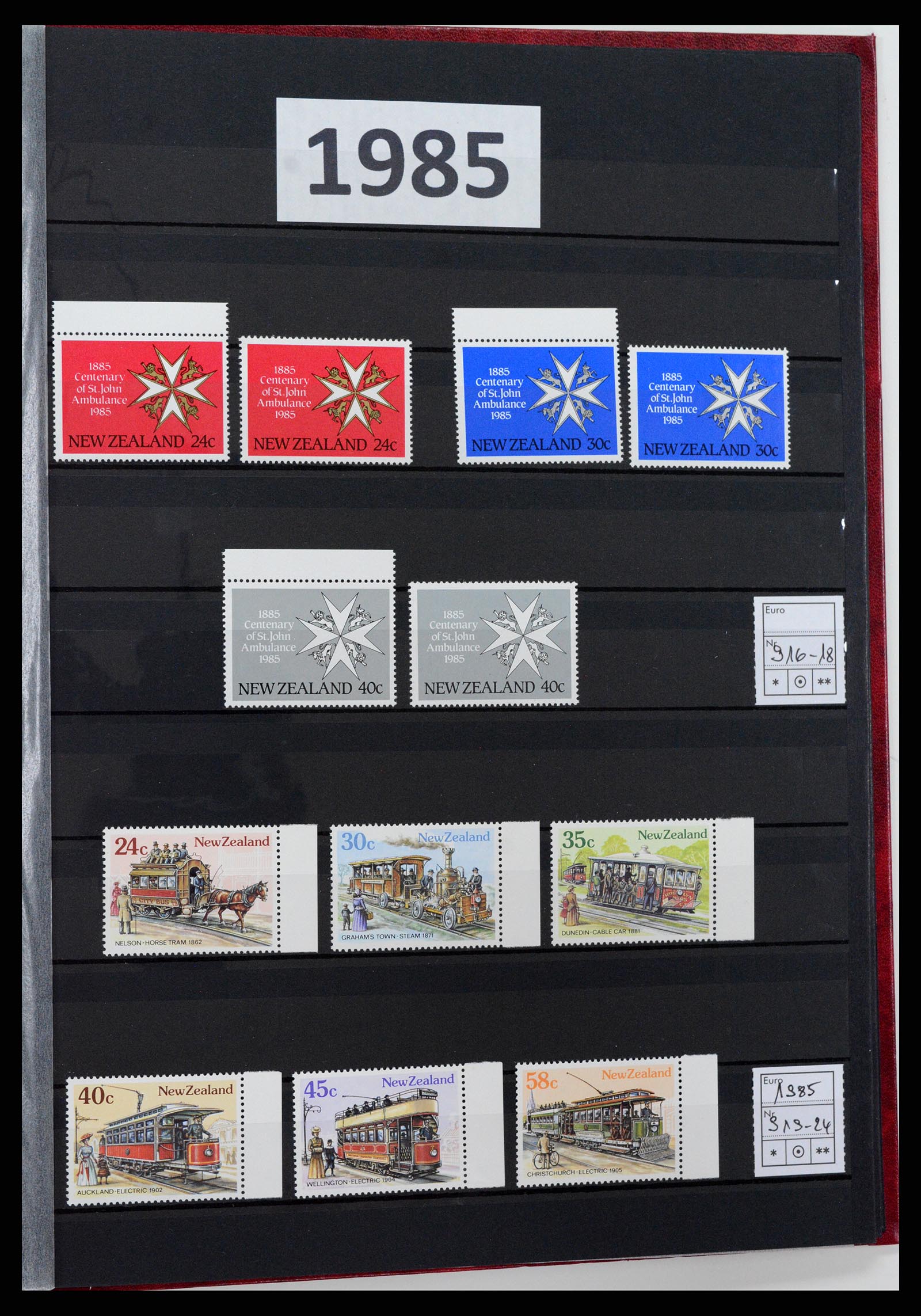 37597 048 - Postzegelverzameling 37597 Nieuw Zeeland 1970-2012.