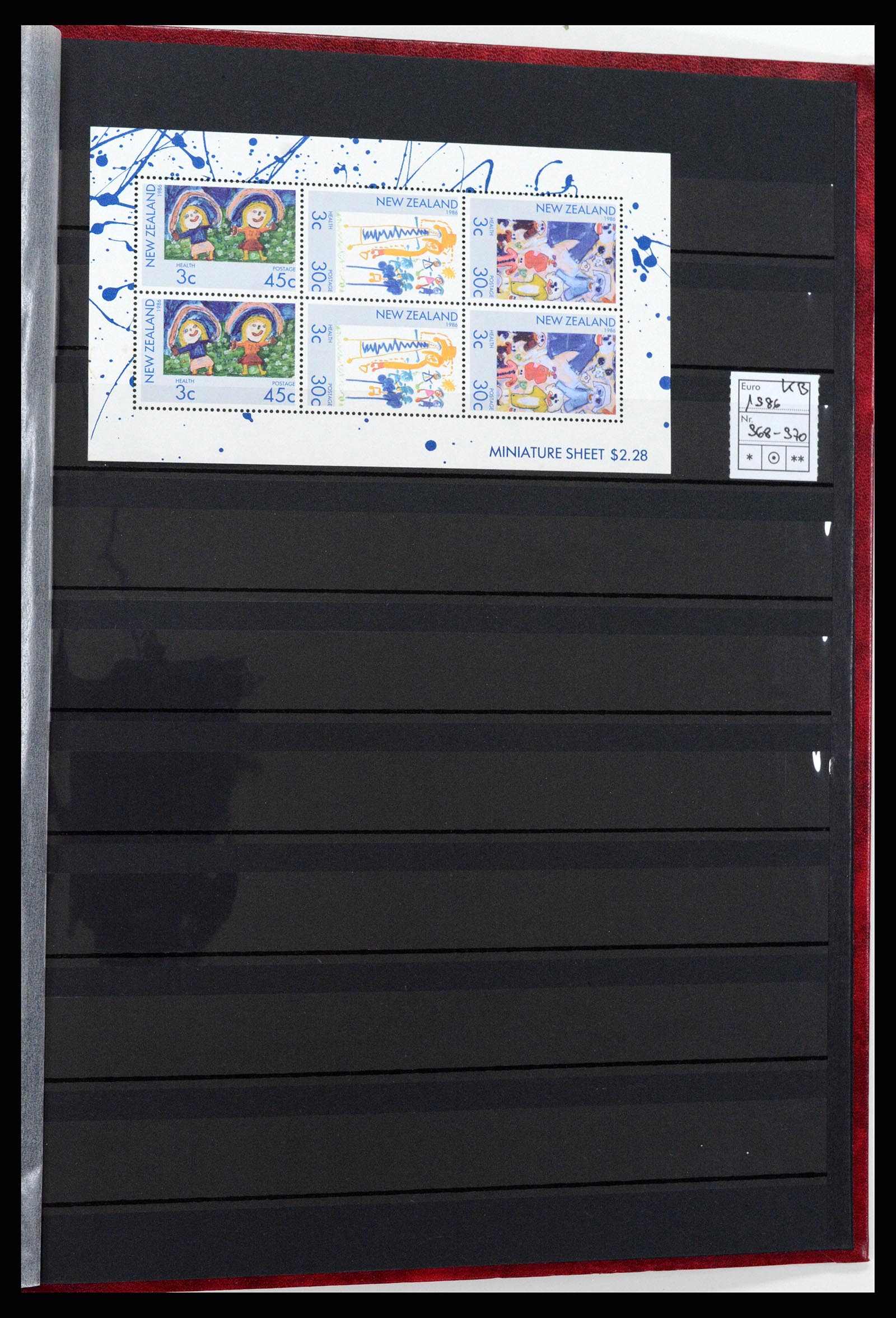 37597 056 - Postzegelverzameling 37597 Nieuw Zeeland 1970-2012.
