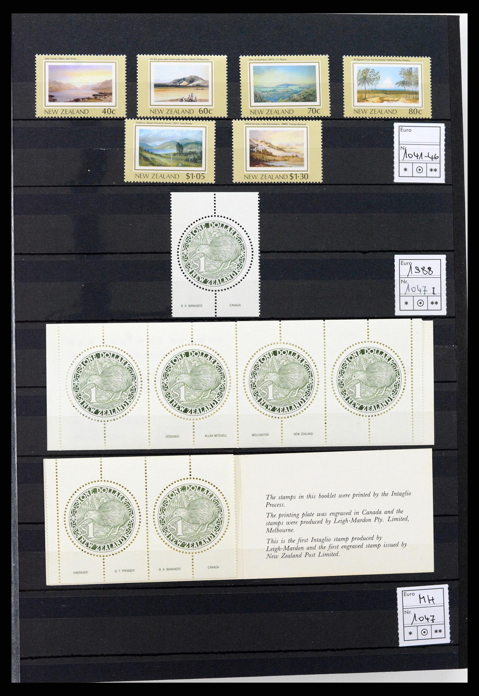 37597 065 - Postzegelverzameling 37597 Nieuw Zeeland 1970-2012.