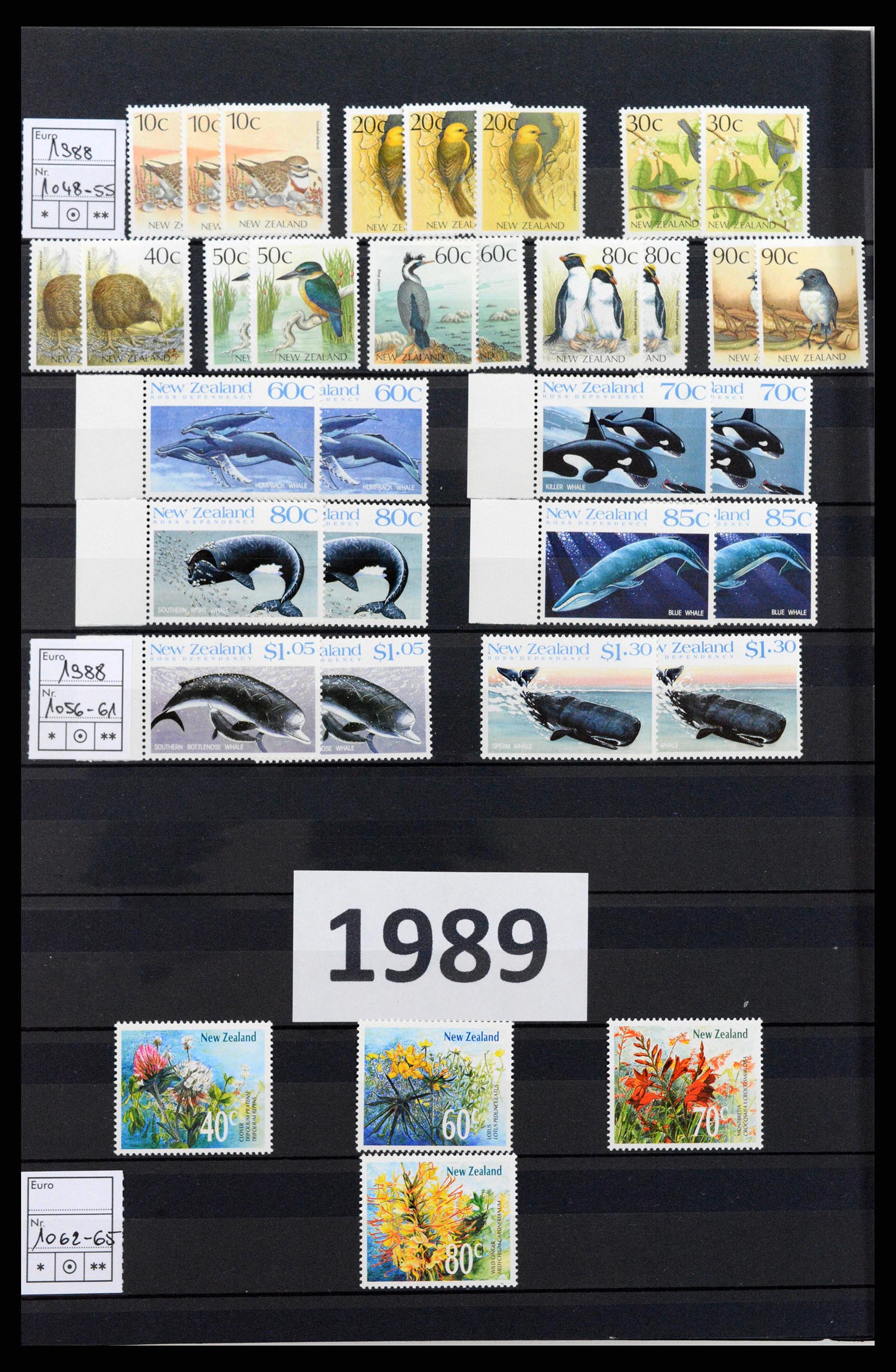 37597 066 - Postzegelverzameling 37597 Nieuw Zeeland 1970-2012.