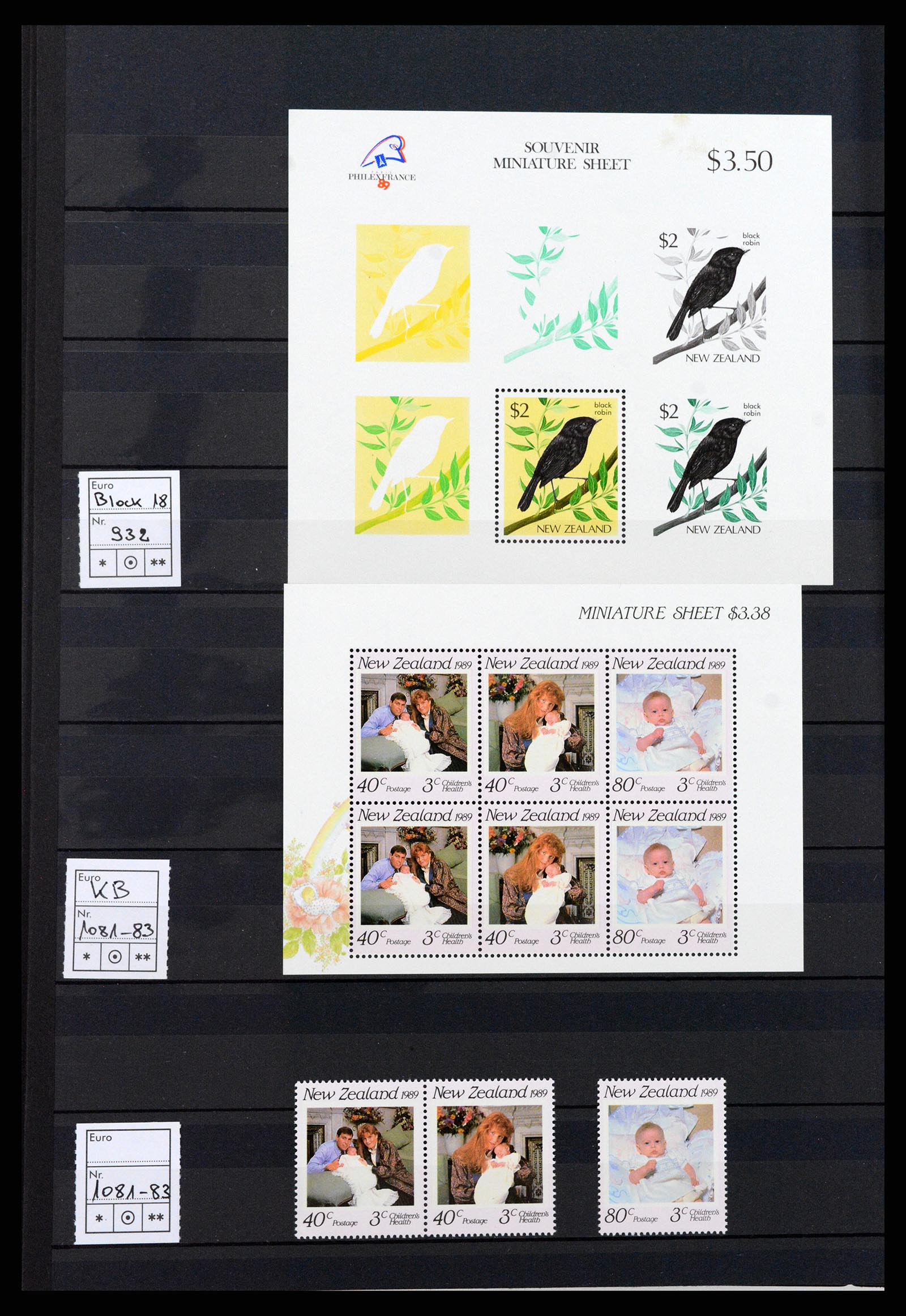 37597 068 - Postzegelverzameling 37597 Nieuw Zeeland 1970-2012.
