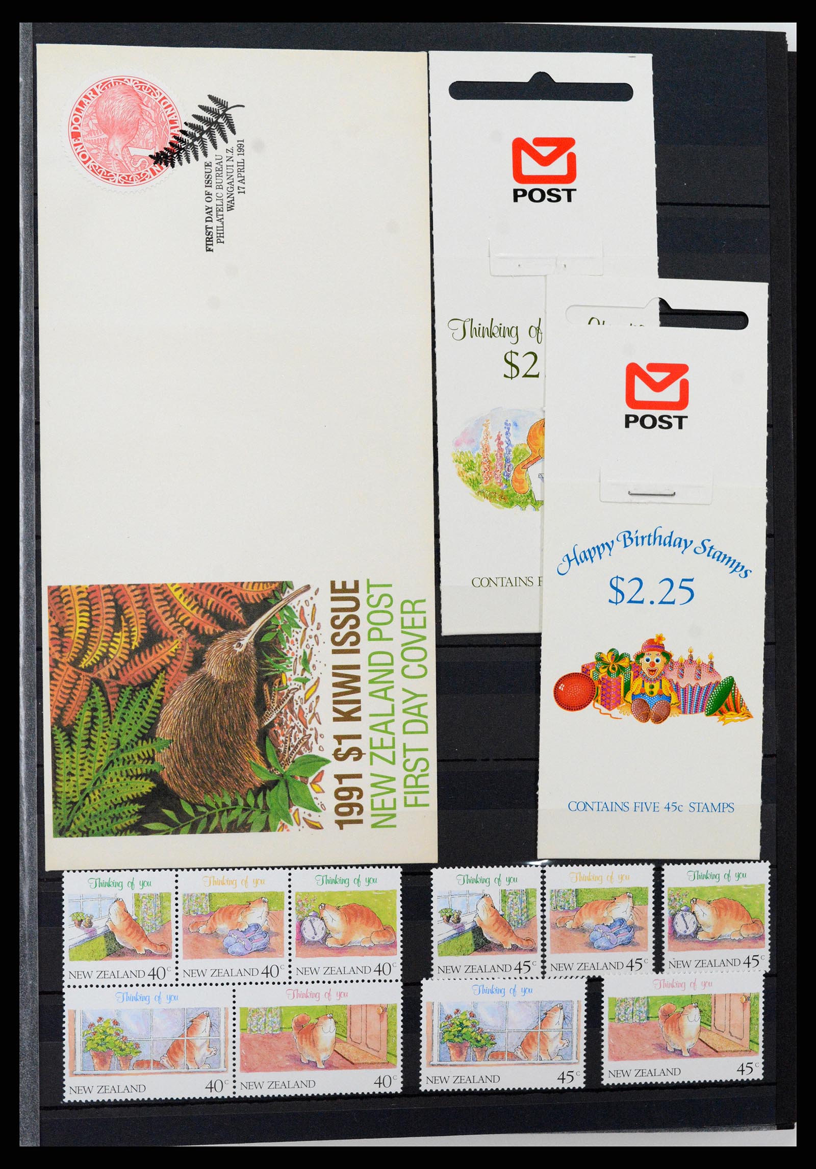37597 077 - Postzegelverzameling 37597 Nieuw Zeeland 1970-2012.