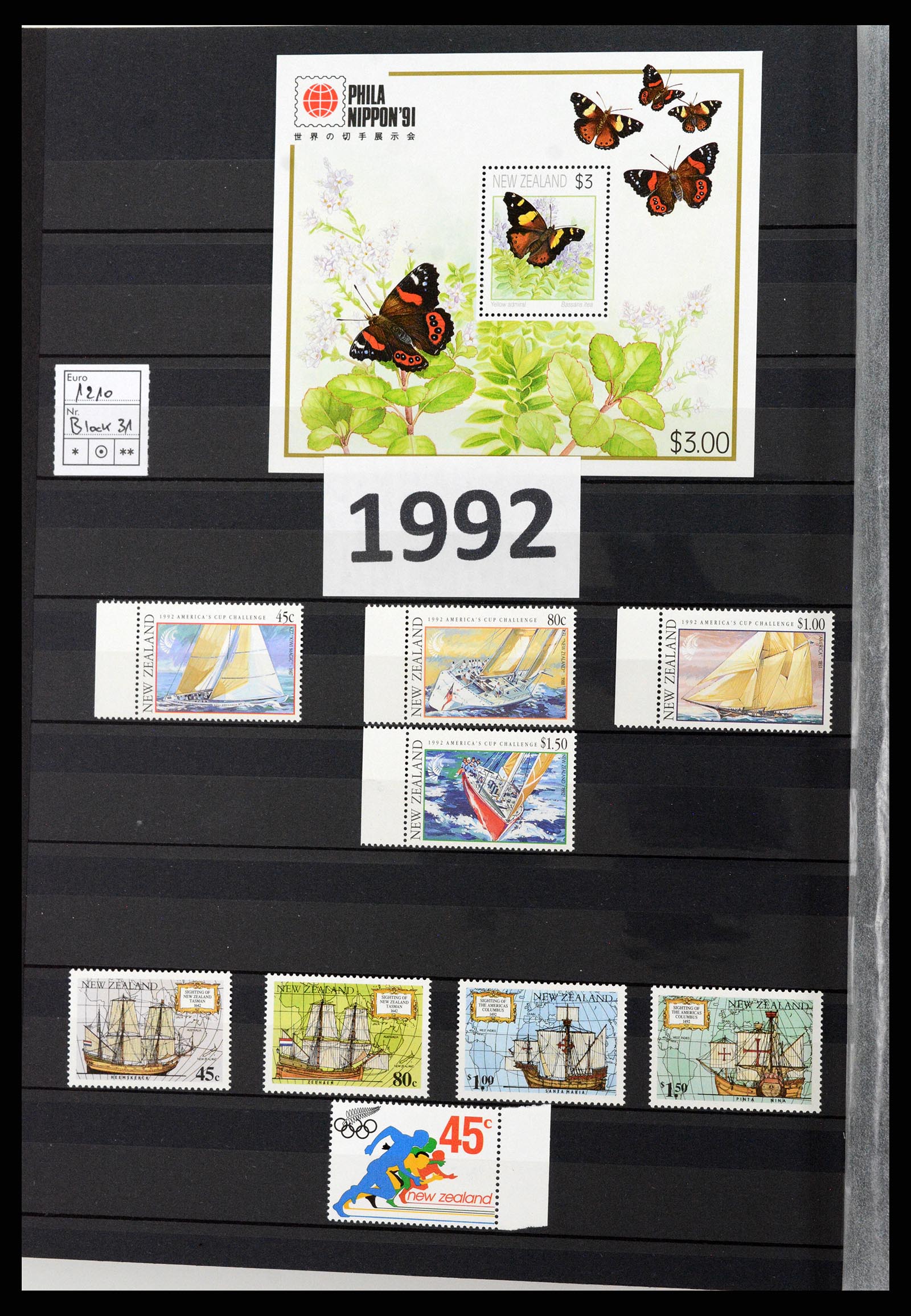 37597 080 - Postzegelverzameling 37597 Nieuw Zeeland 1970-2012.