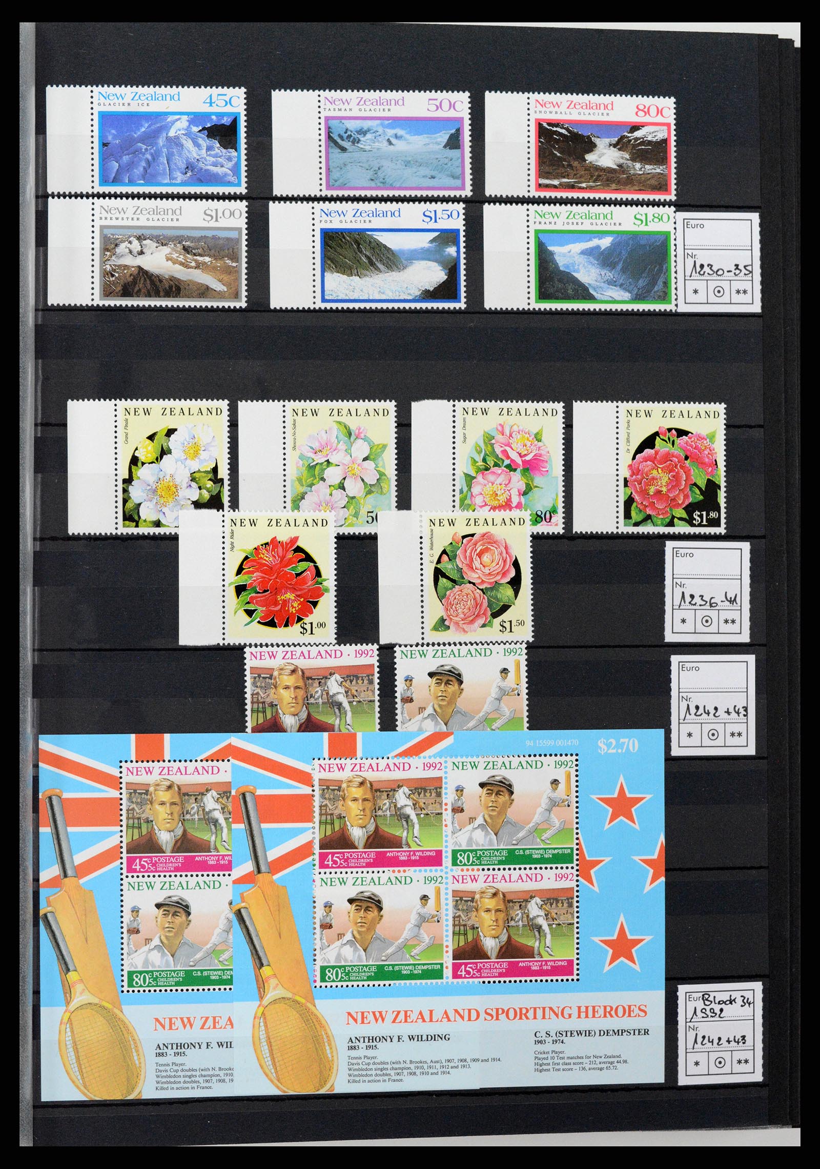 37597 083 - Stamp collection 37597 New Zealand 1970-2012.