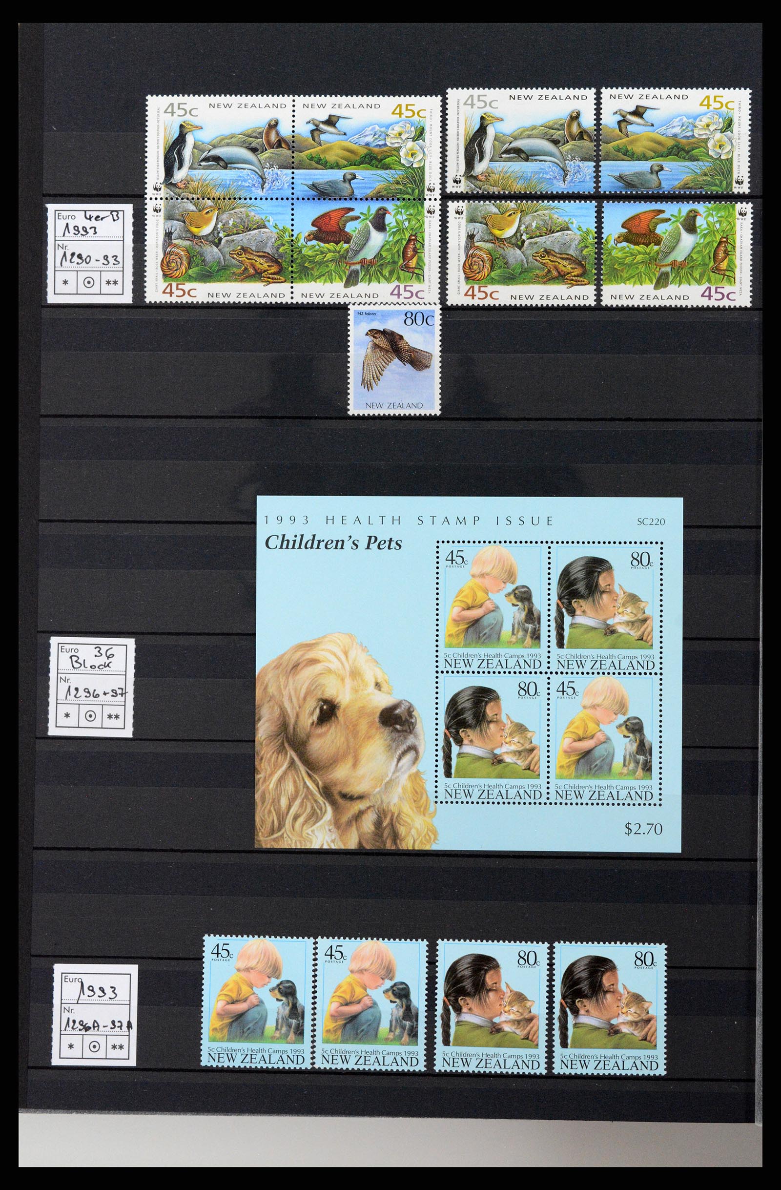 37597 086 - Stamp collection 37597 New Zealand 1970-2012.