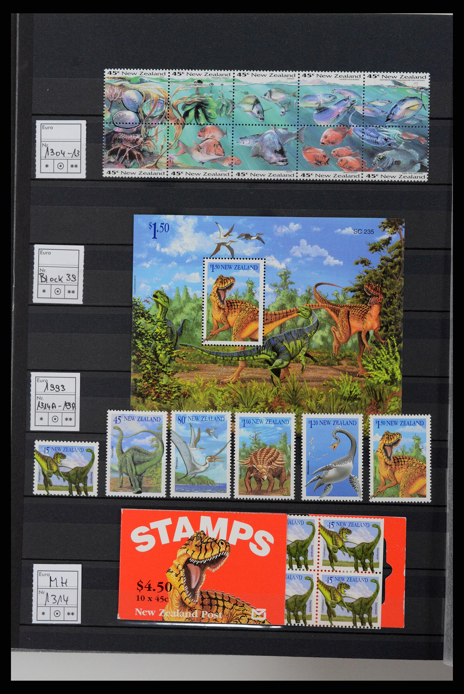 37597 088 - Stamp collection 37597 New Zealand 1970-2012.