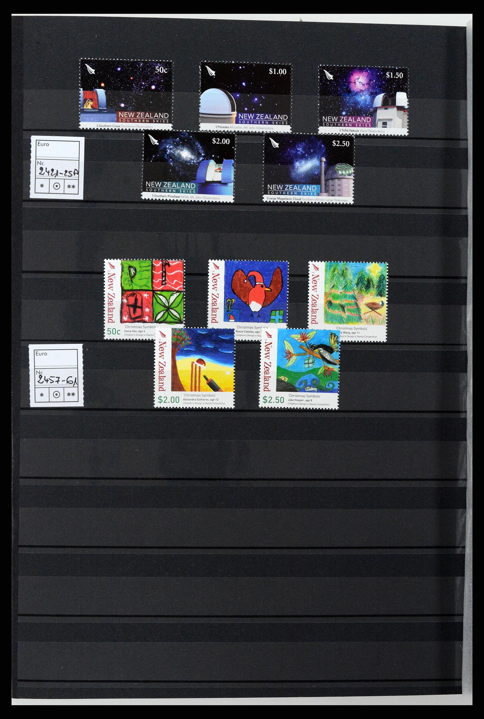 37597 184 - Postzegelverzameling 37597 Nieuw Zeeland 1970-2012.