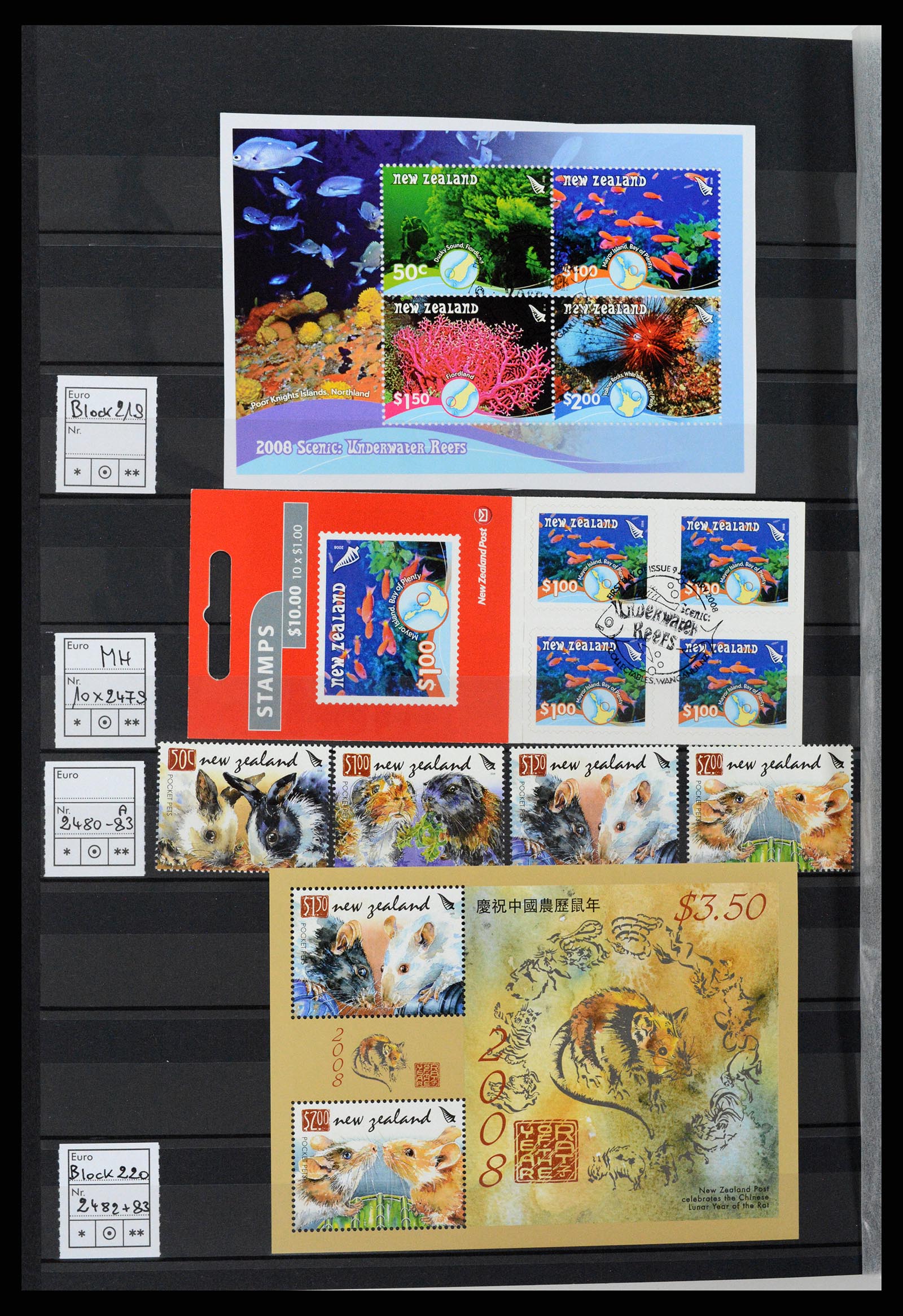 37597 188 - Stamp collection 37597 New Zealand 1970-2012.