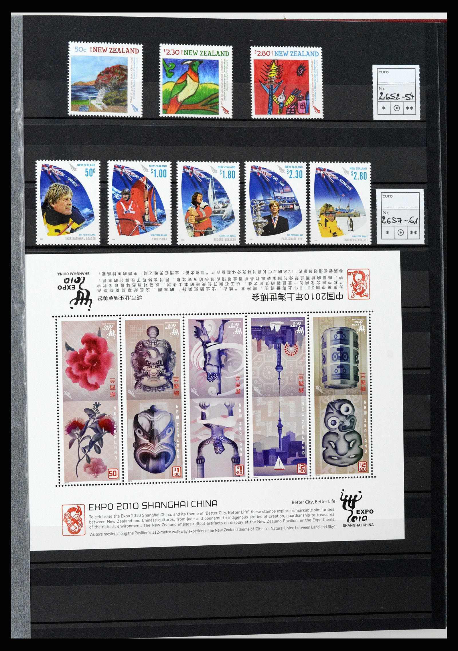 37597 193 - Postzegelverzameling 37597 Nieuw Zeeland 1970-2012.