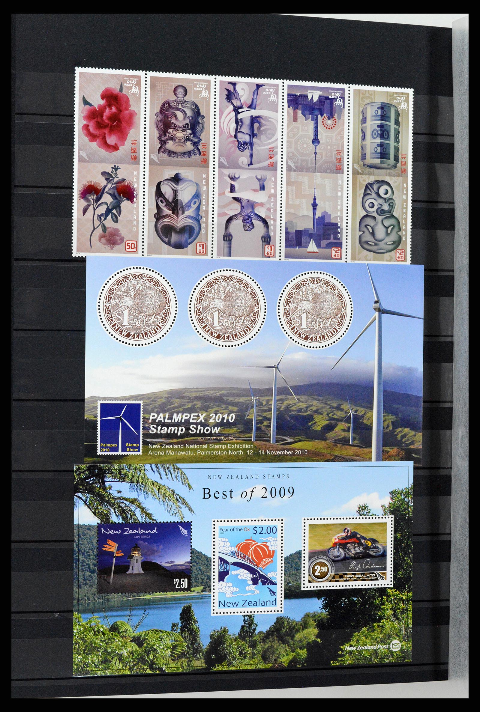 37597 194 - Postzegelverzameling 37597 Nieuw Zeeland 1970-2012.