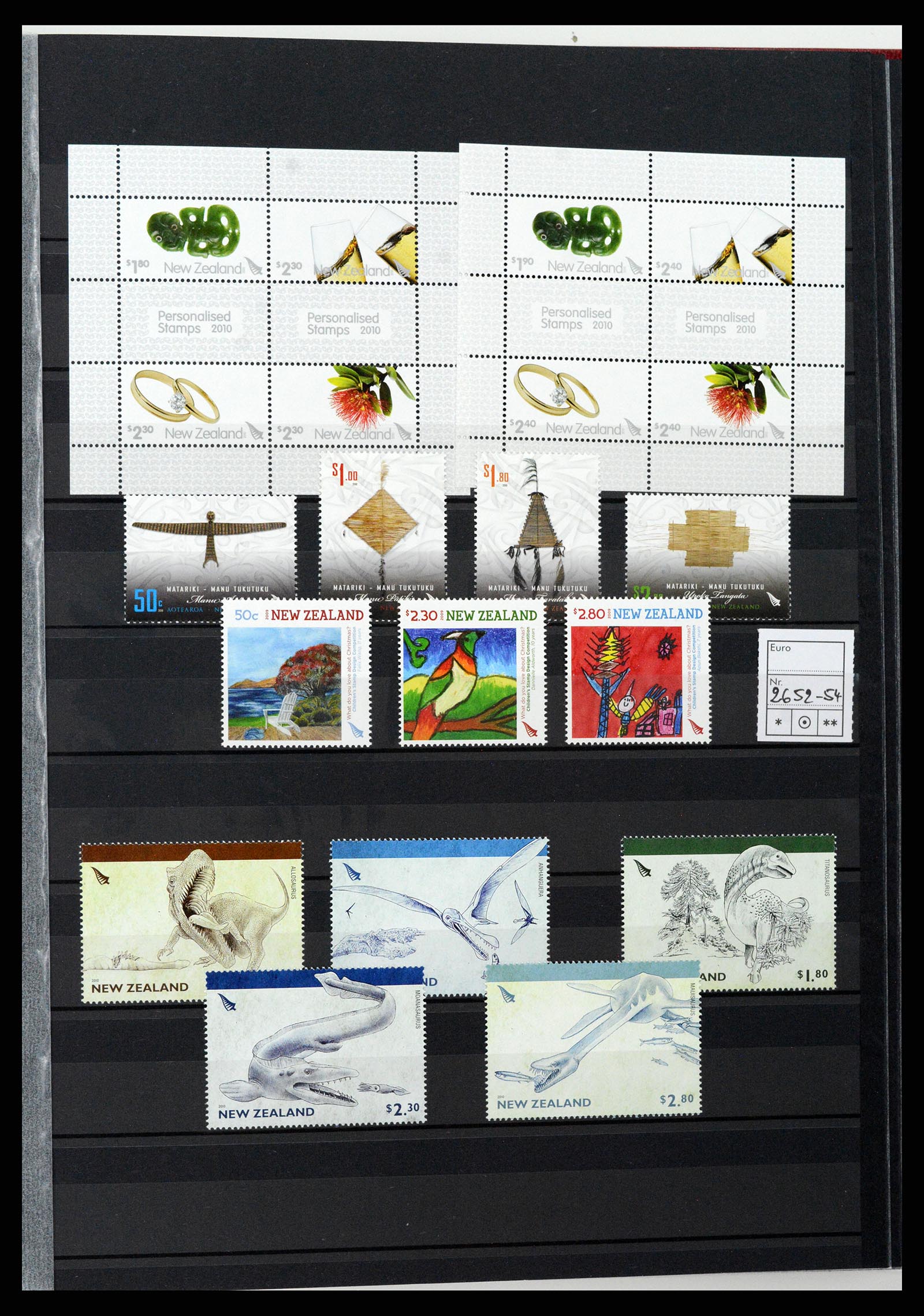 37597 197 - Postzegelverzameling 37597 Nieuw Zeeland 1970-2012.