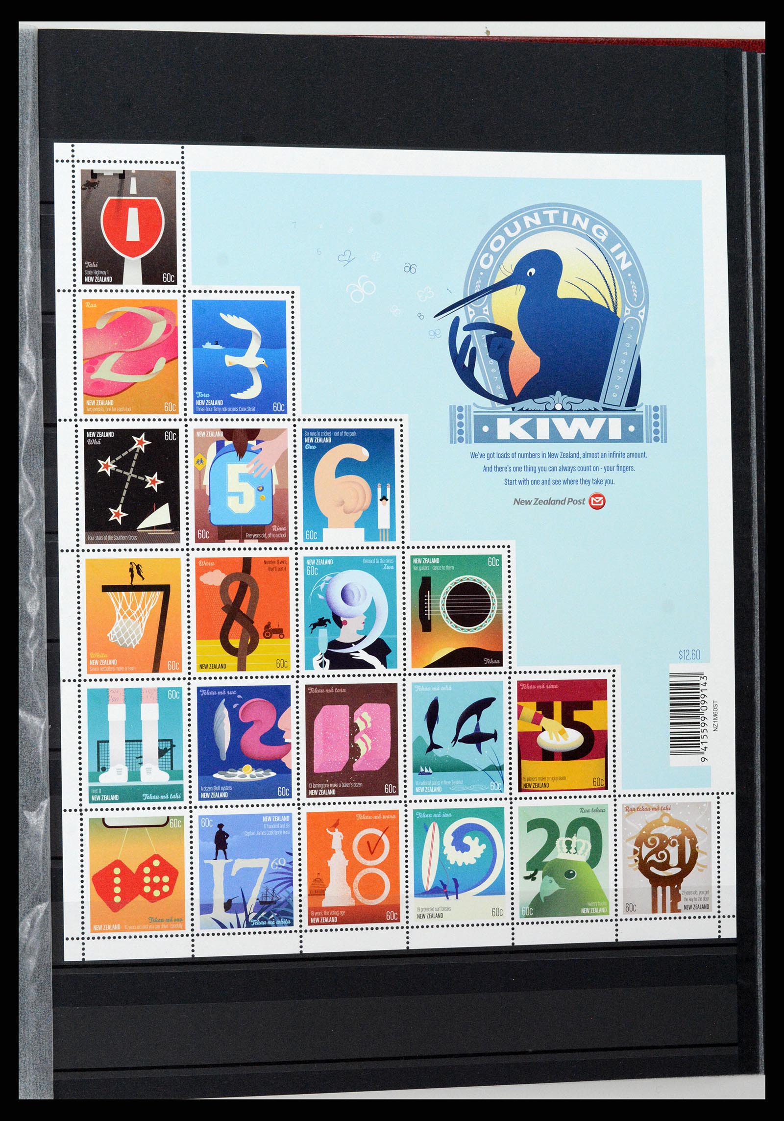 37597 203 - Postzegelverzameling 37597 Nieuw Zeeland 1970-2012.