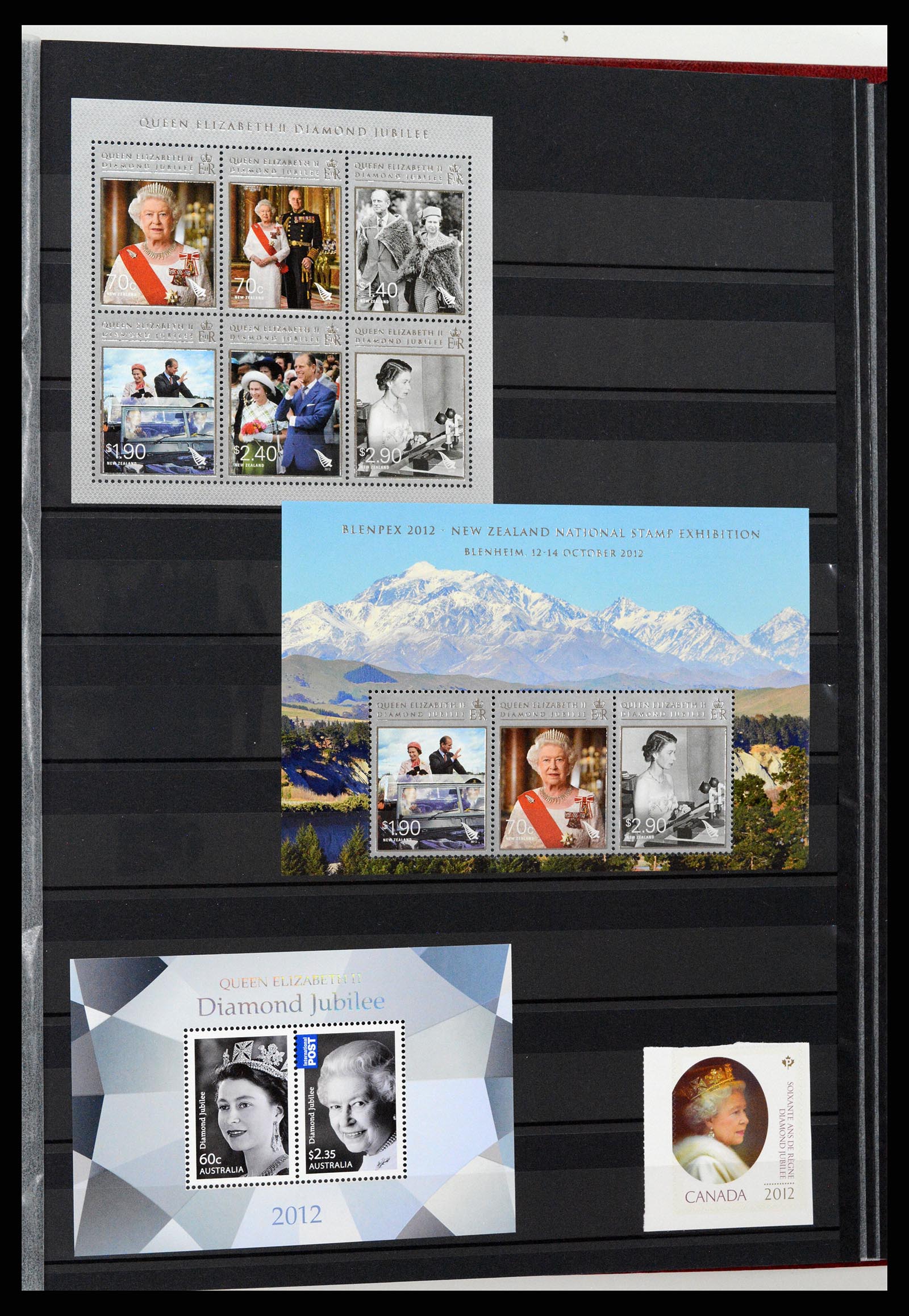 37597 209 - Postzegelverzameling 37597 Nieuw Zeeland 1970-2012.