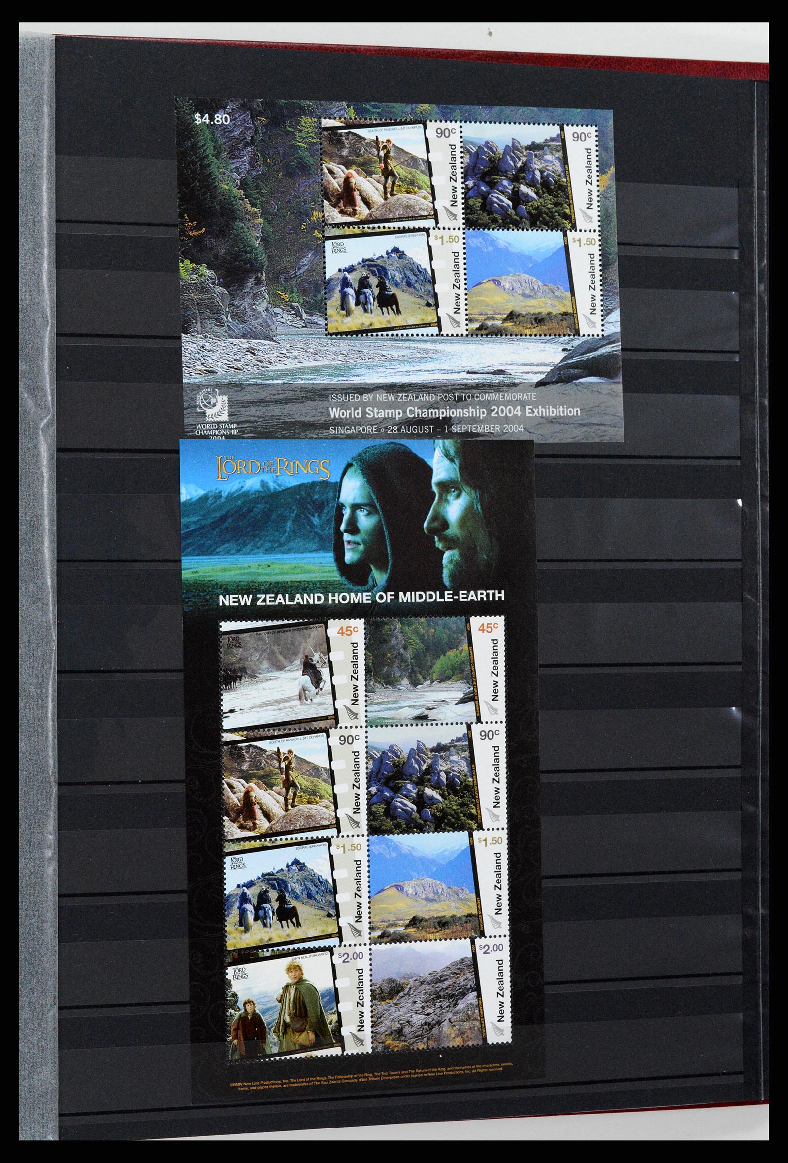 37597 216 - Postzegelverzameling 37597 Nieuw Zeeland 1970-2012.