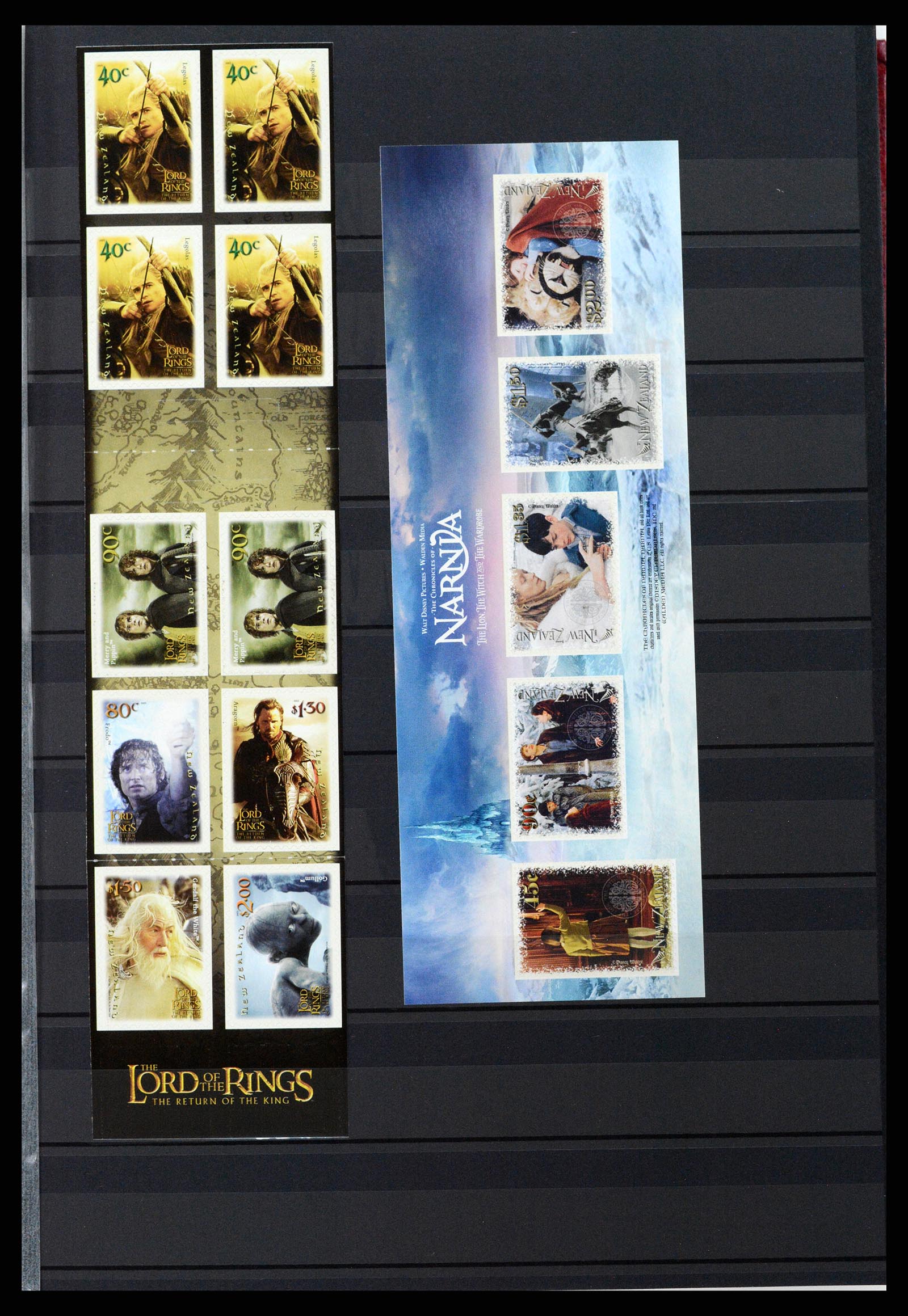 37597 221 - Stamp collection 37597 New Zealand 1970-2012.
