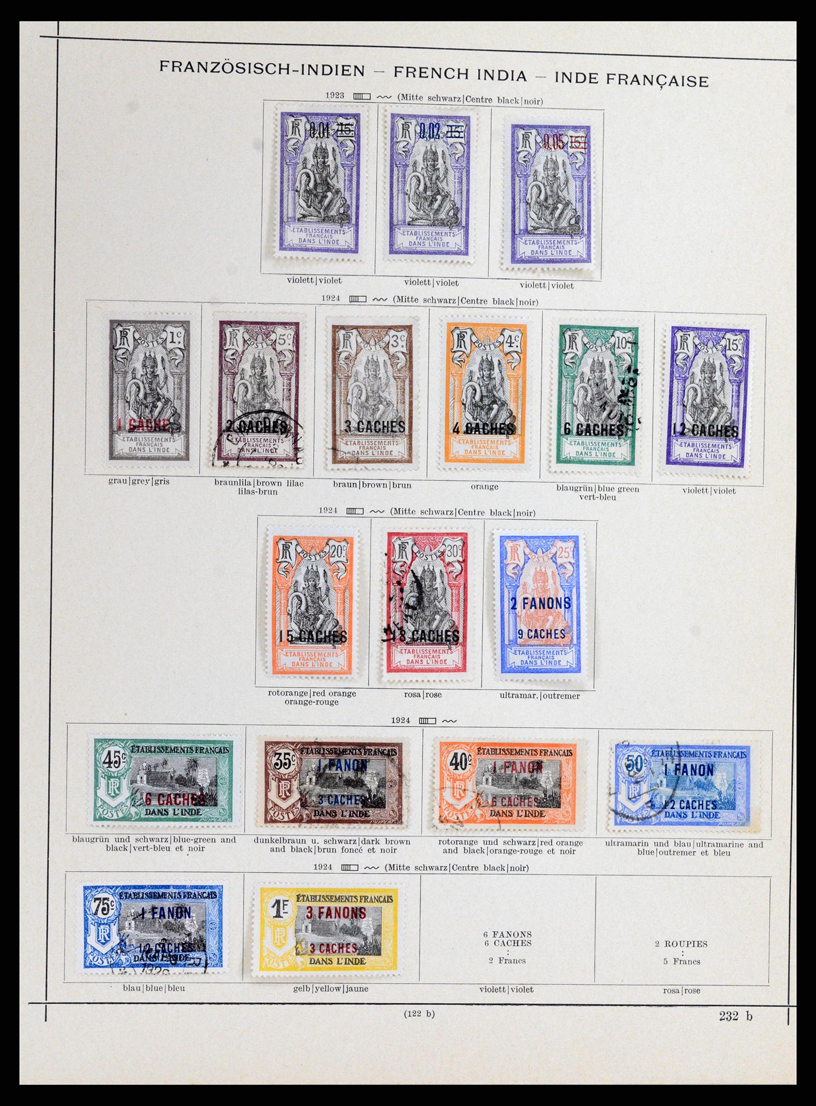 37598 003 - Stamp collection 37598 Indochina 1885-1950.