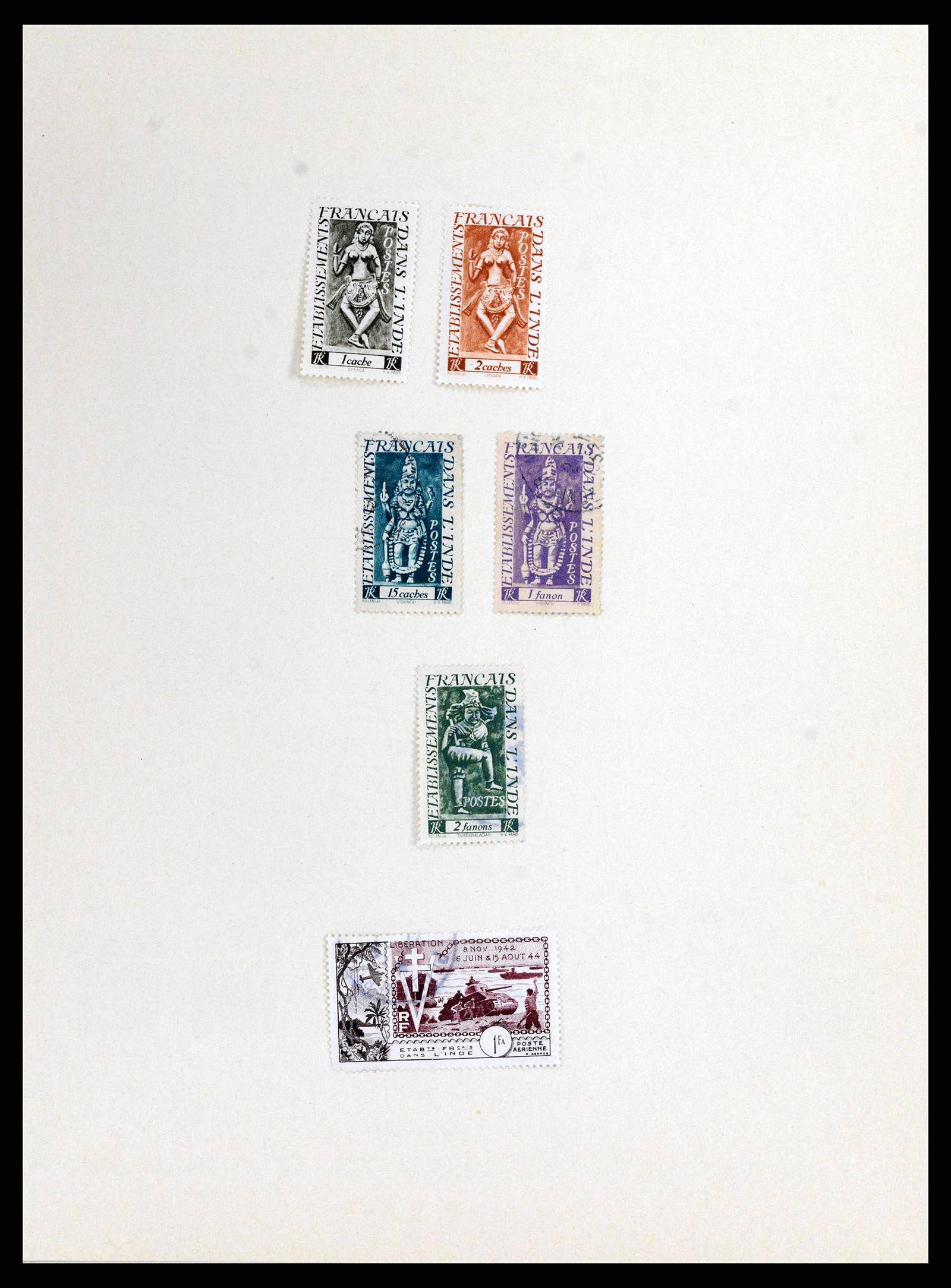 37598 006 - Postzegelverzameling 37598 Indochina 1885-1950.