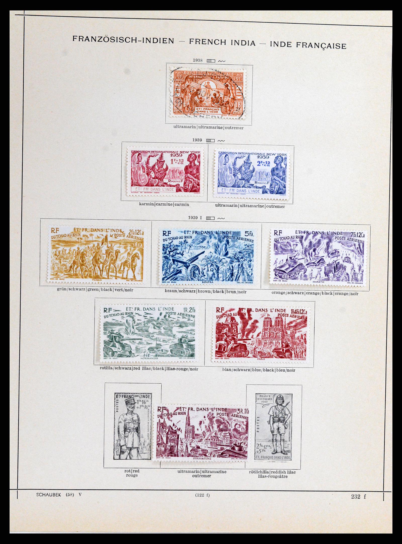 37598 008 - Stamp collection 37598 Indochina 1885-1950.