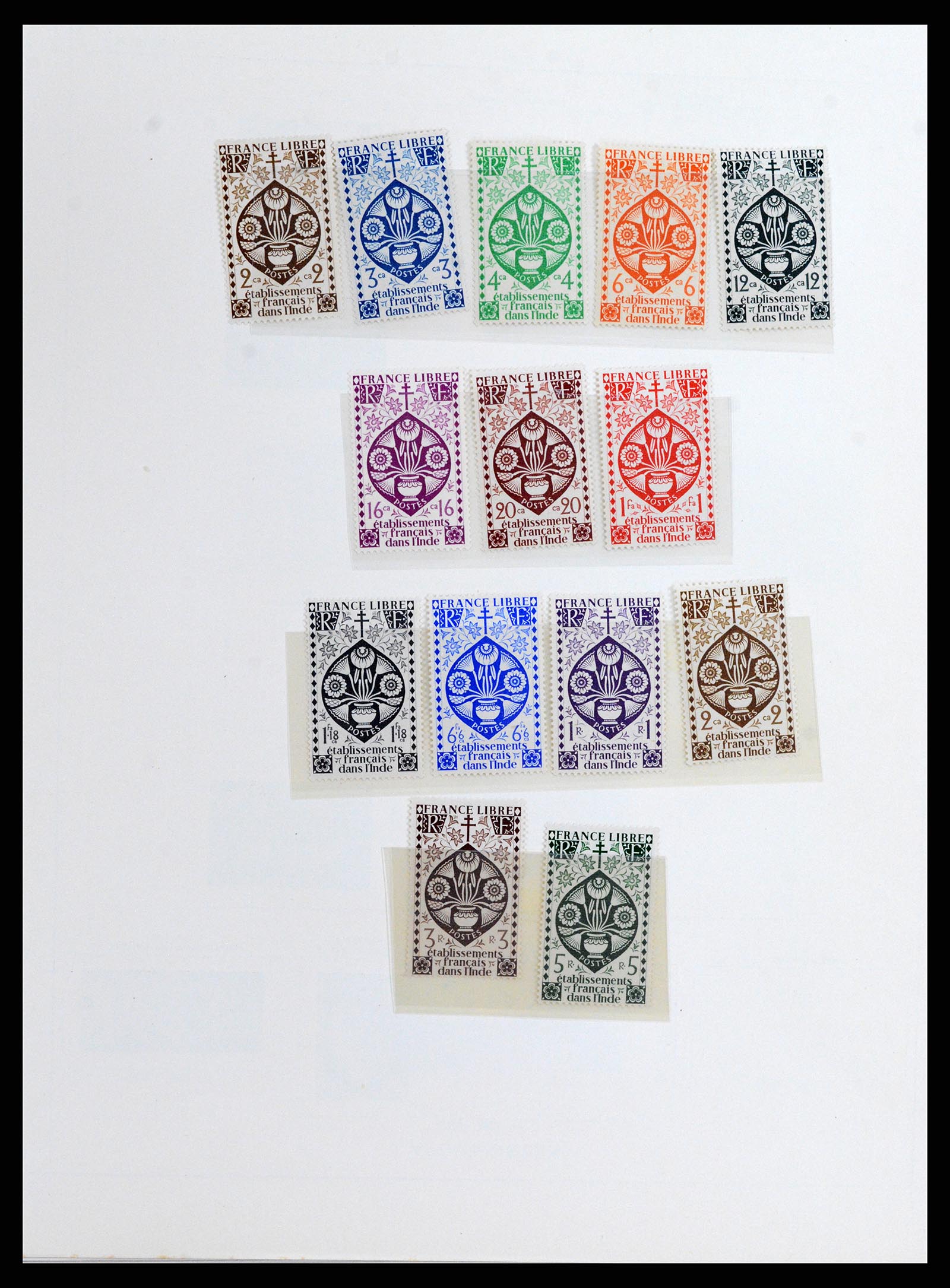 37598 009 - Postzegelverzameling 37598 Indochina 1885-1950.