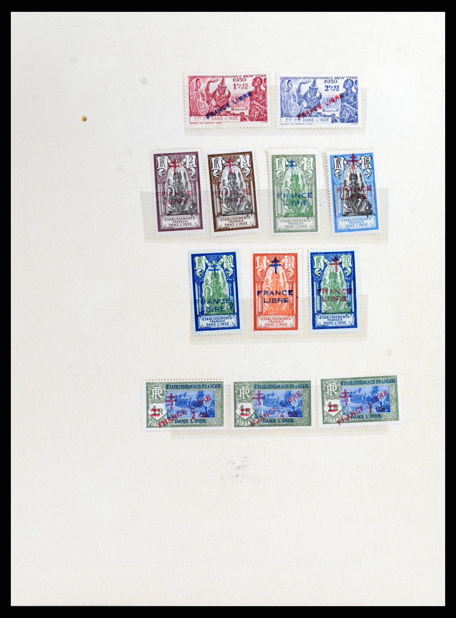 37598 012 - Postzegelverzameling 37598 Indochina 1885-1950.