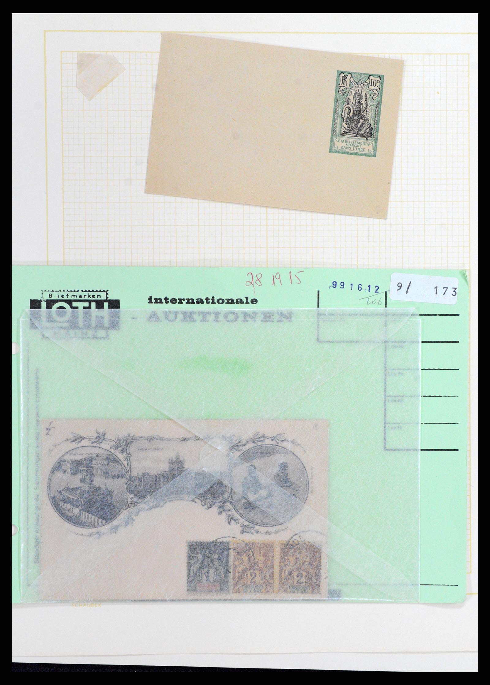 37598 039 - Stamp collection 37598 Indochina 1885-1950.