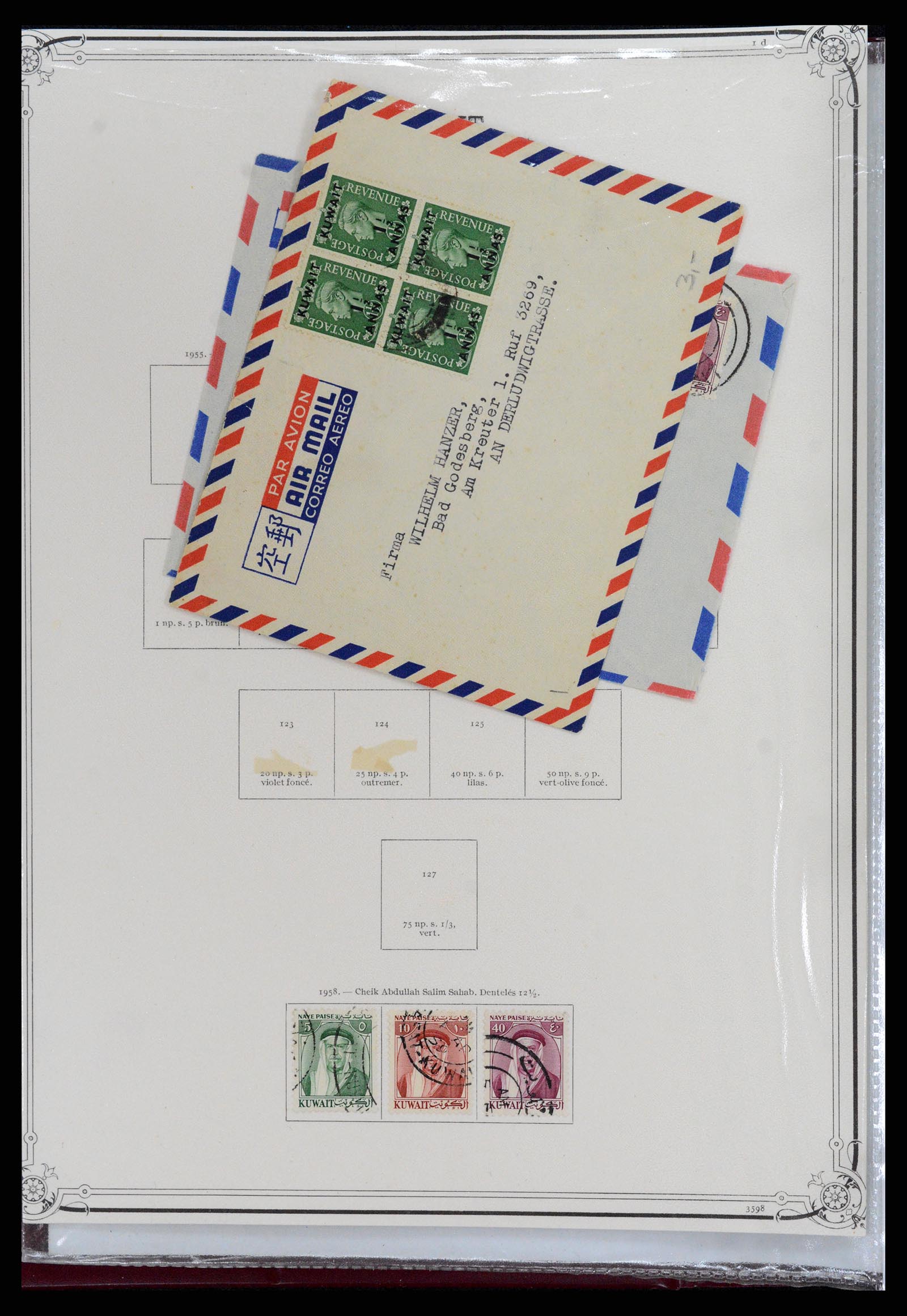 37599 002 - Postzegelverzameling 37599 Koeweit 1949-2000.