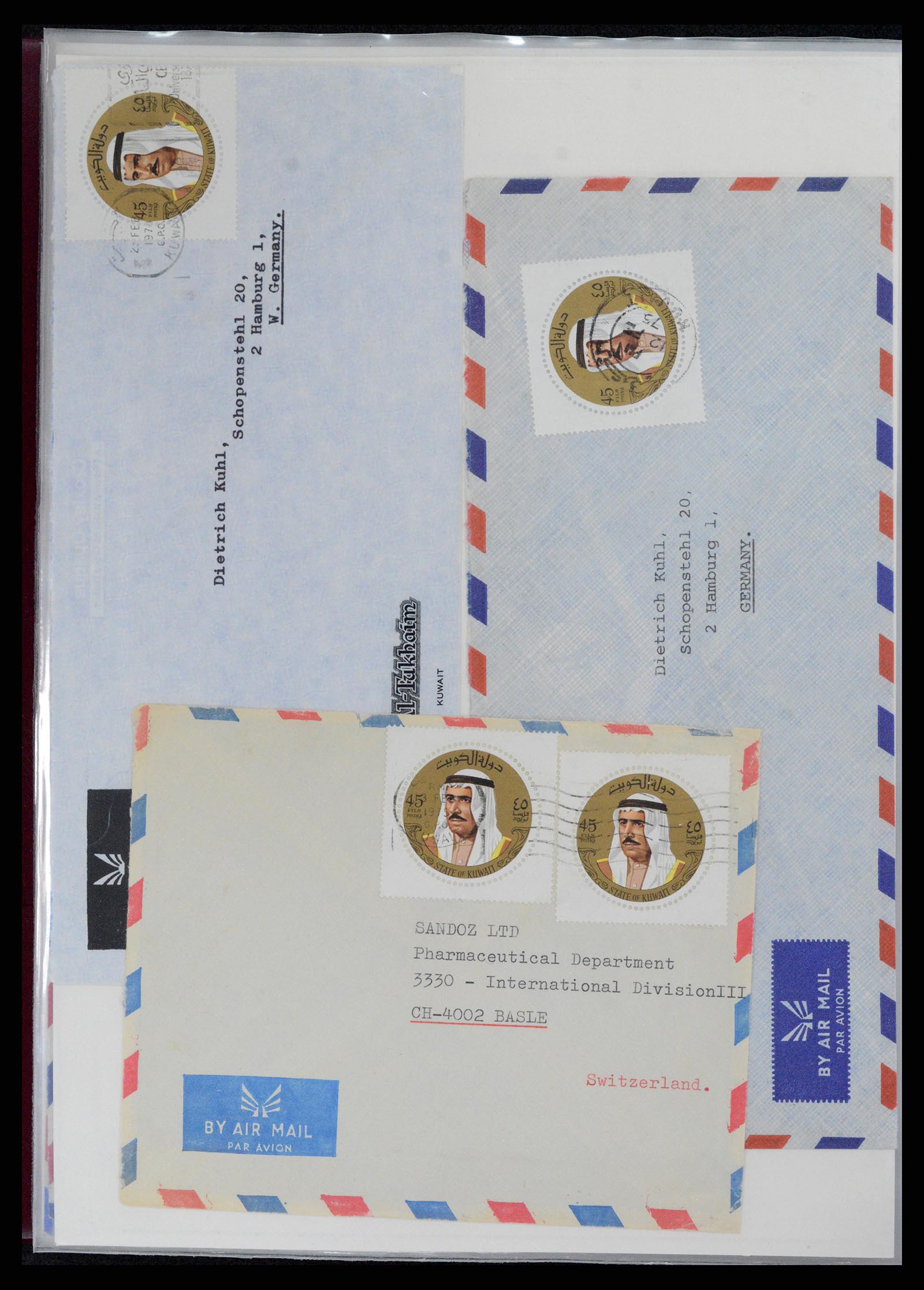 37599 055 - Postzegelverzameling 37599 Koeweit 1949-2000.