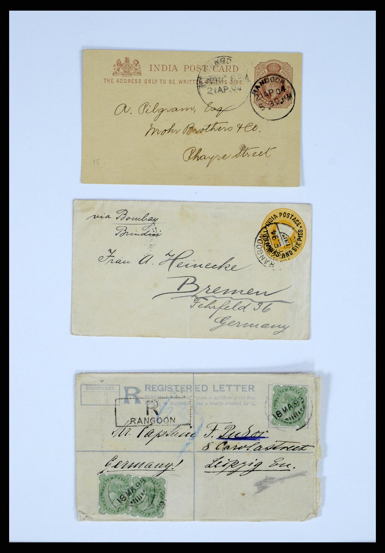 37604 010 - Postzegelverzameling 37604 Birma 1900-1999.