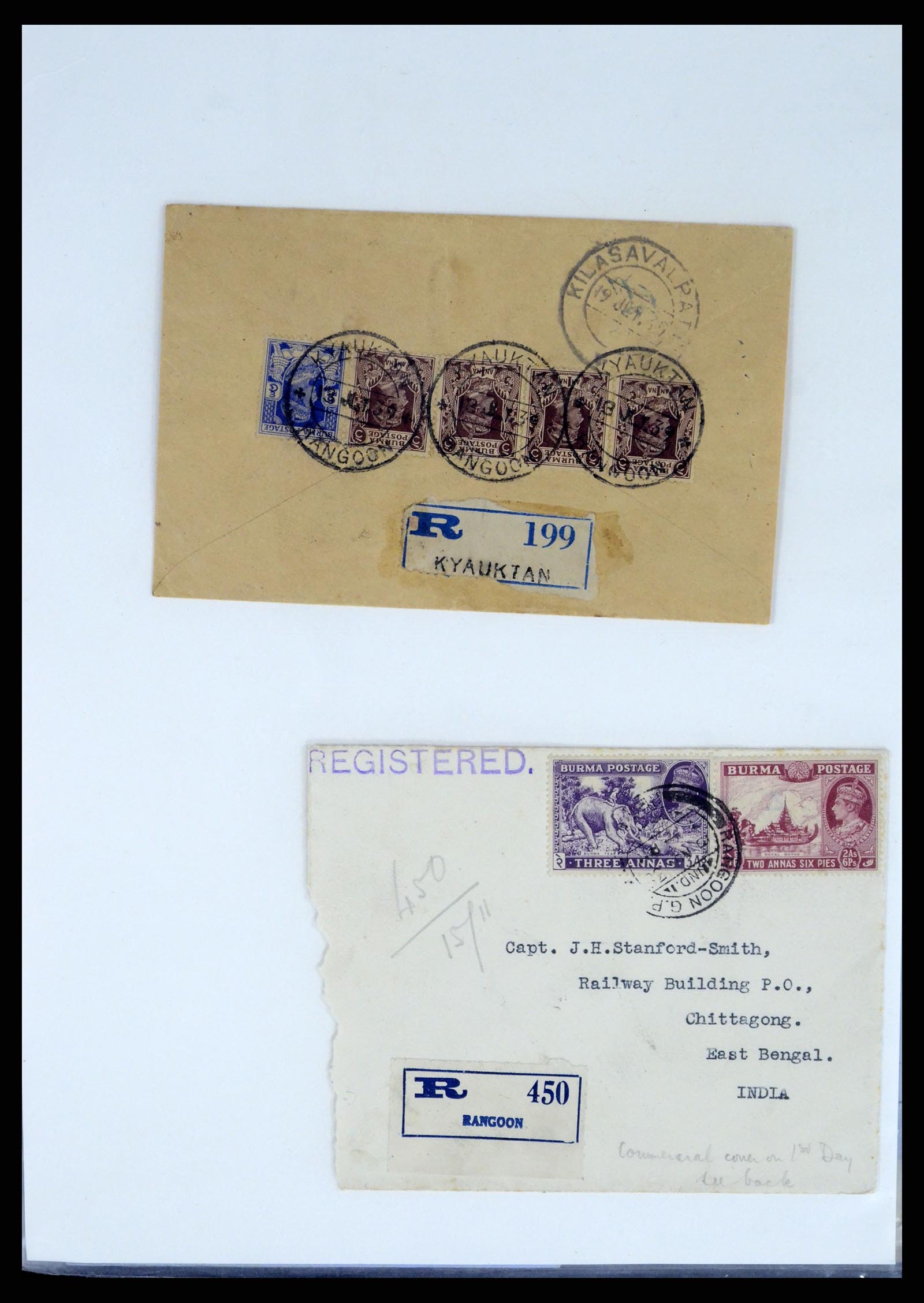 37604 019 - Postzegelverzameling 37604 Birma 1900-1999.