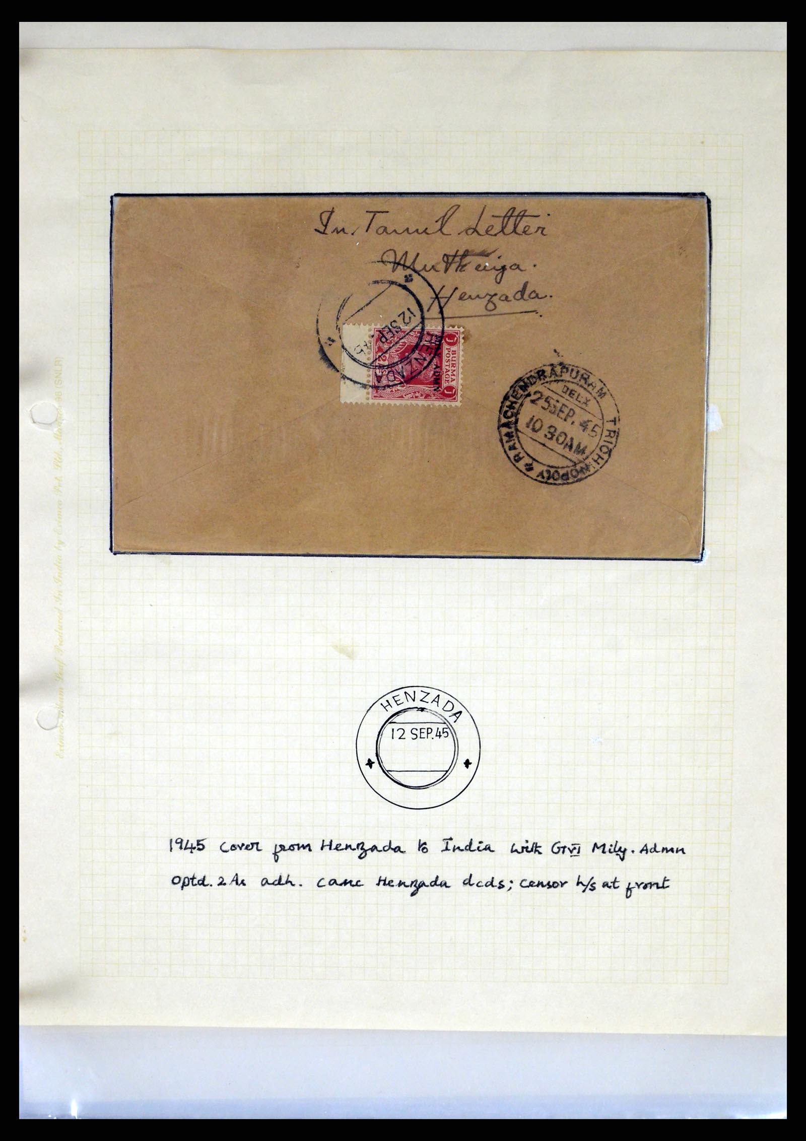37604 060 - Stamp collection 37604 Burma 1900-1999.
