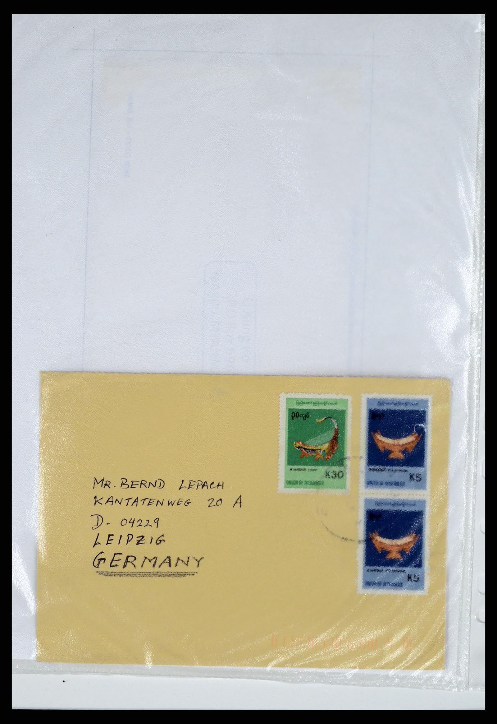 37604 208 - Stamp collection 37604 Burma 1900-1999.