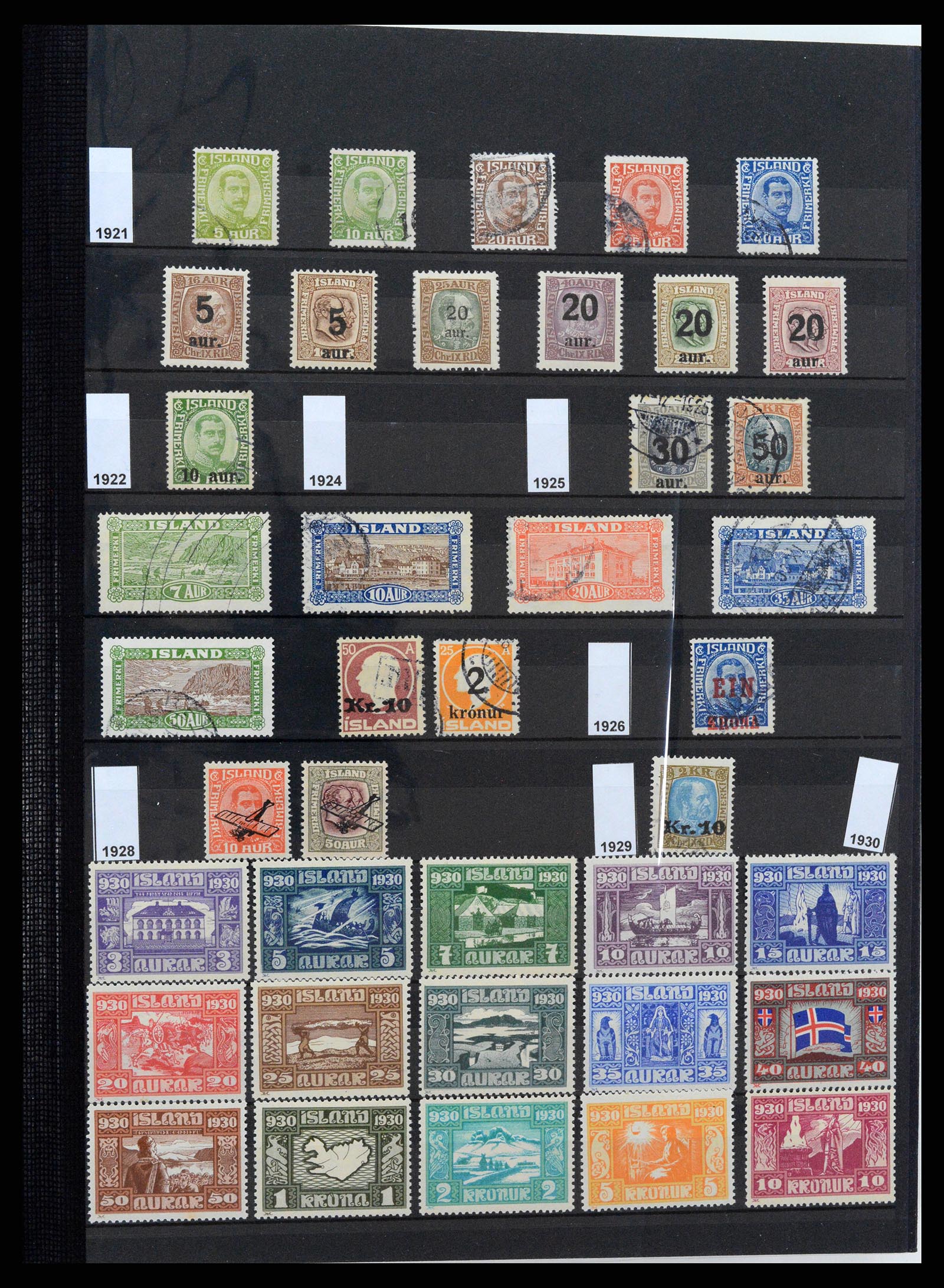 37606 003 - Stamp collection 37606 Iceland 1873-2014.