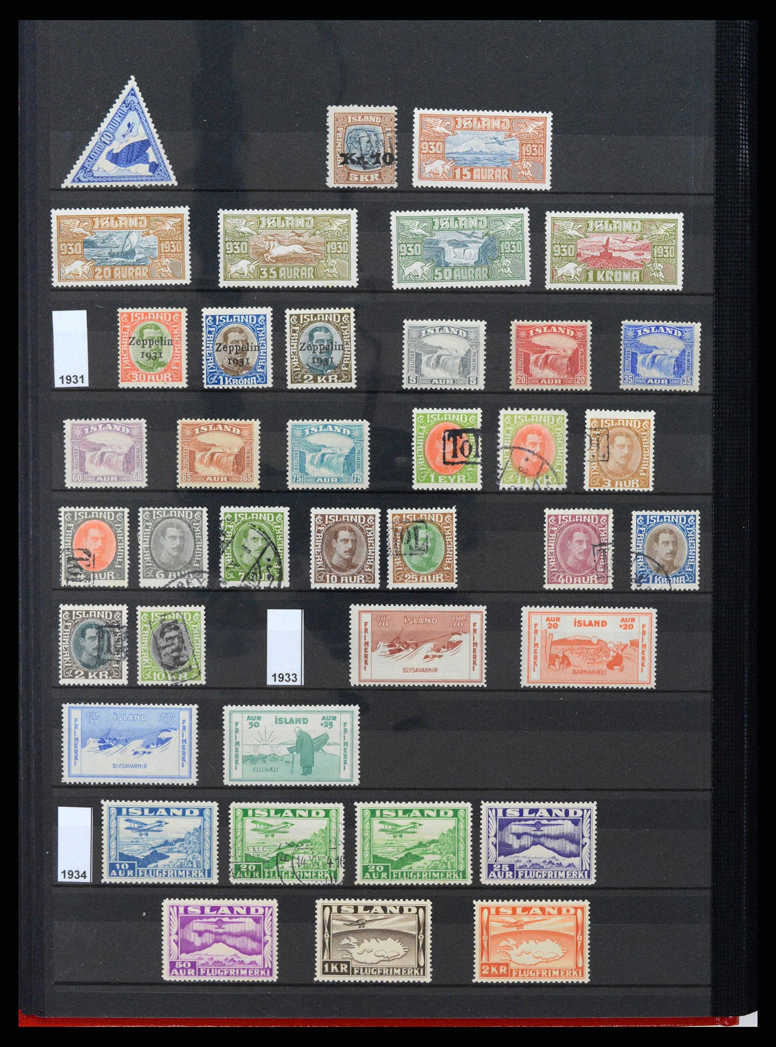 37606 004 - Postzegelverzameling 37606 IJsland 1873-2014.