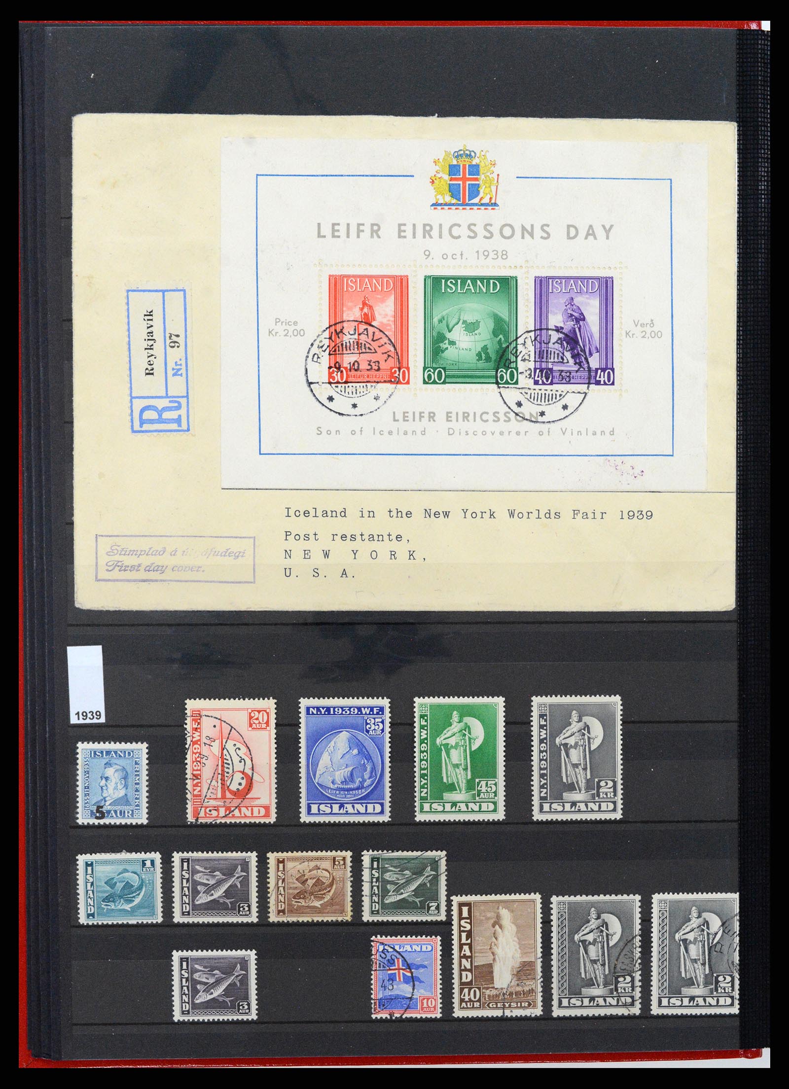 37606 006 - Postzegelverzameling 37606 IJsland 1873-2014.