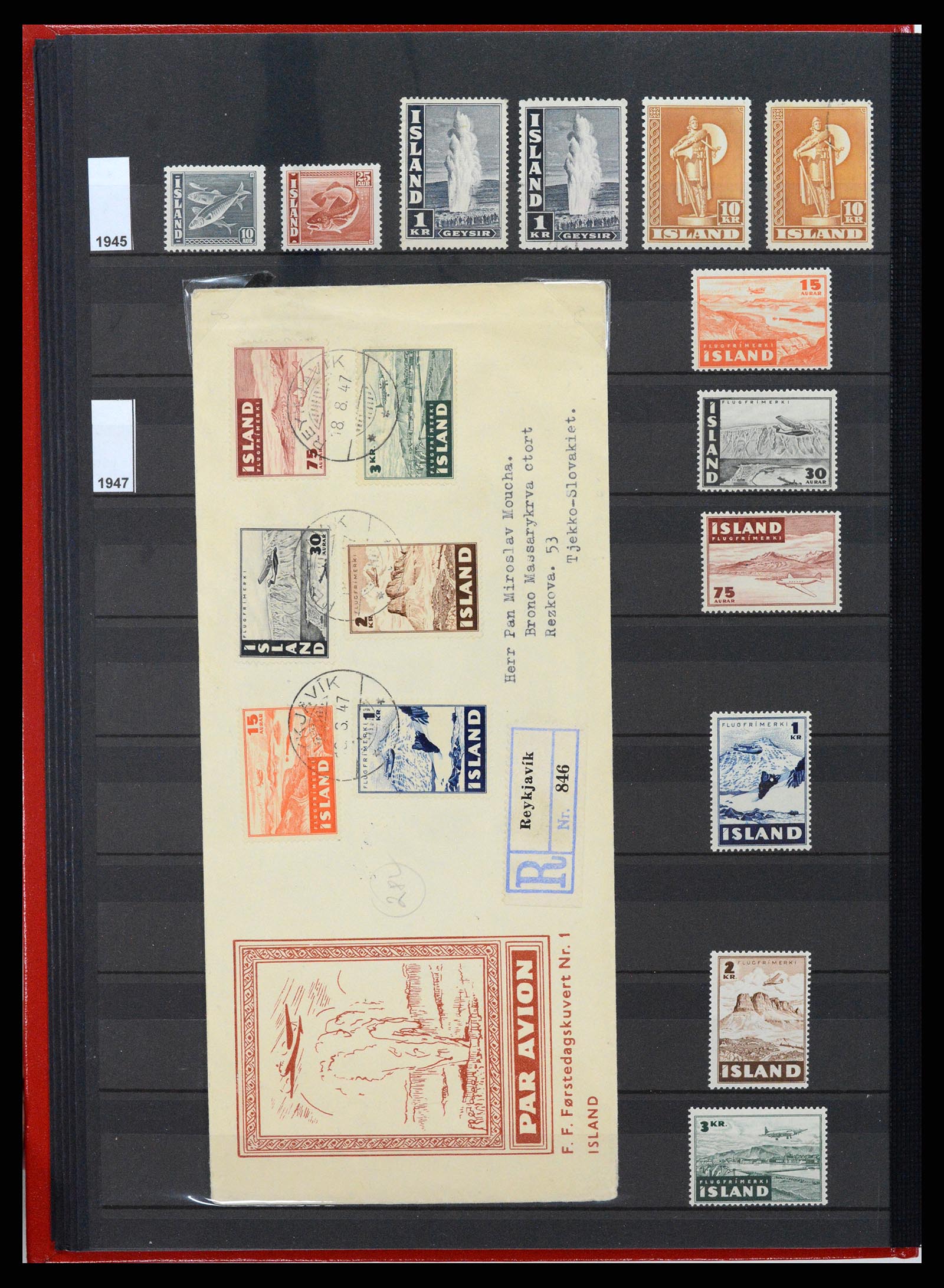 37606 008 - Postzegelverzameling 37606 IJsland 1873-2014.