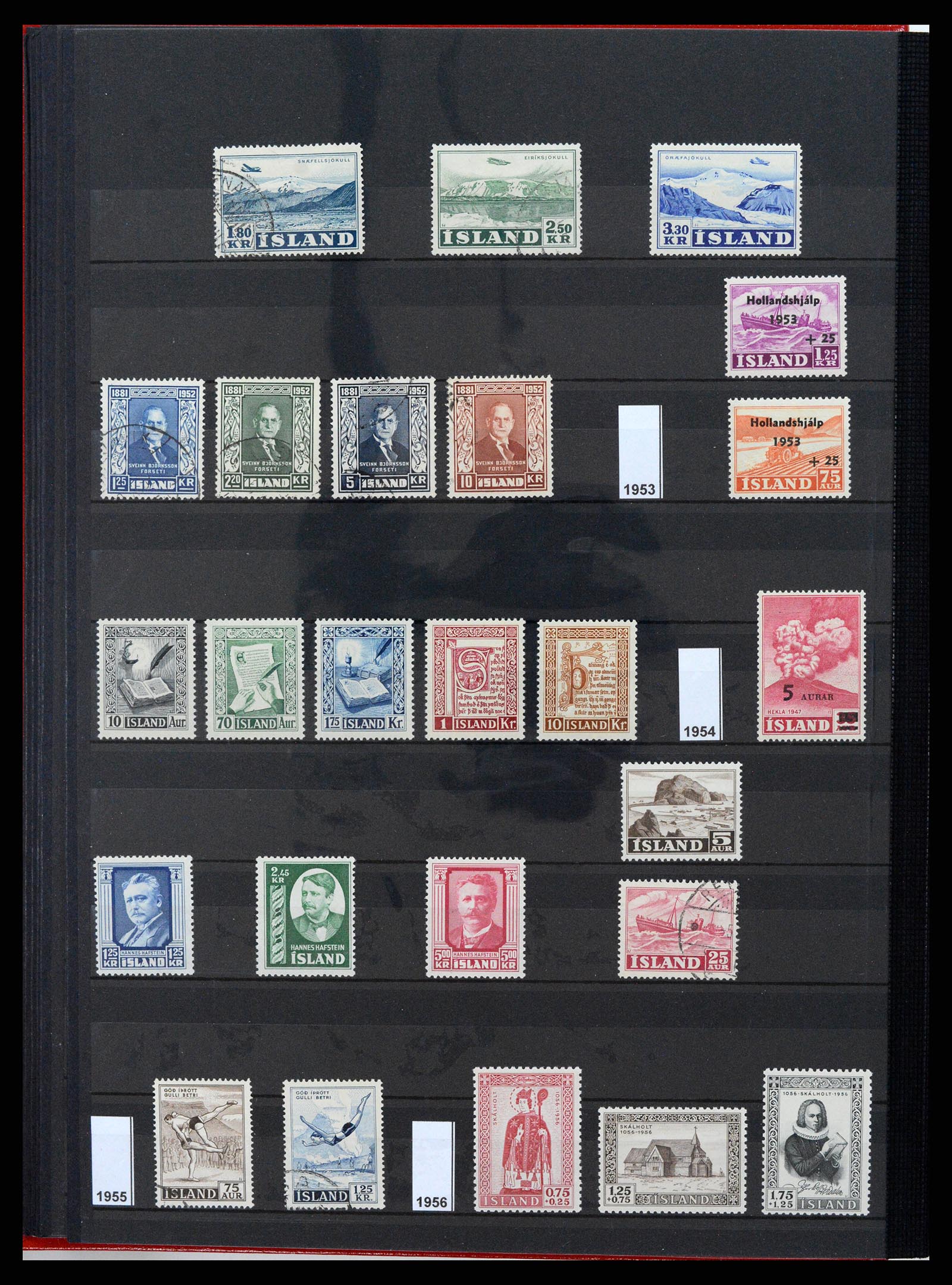 37606 010 - Postzegelverzameling 37606 IJsland 1873-2014.