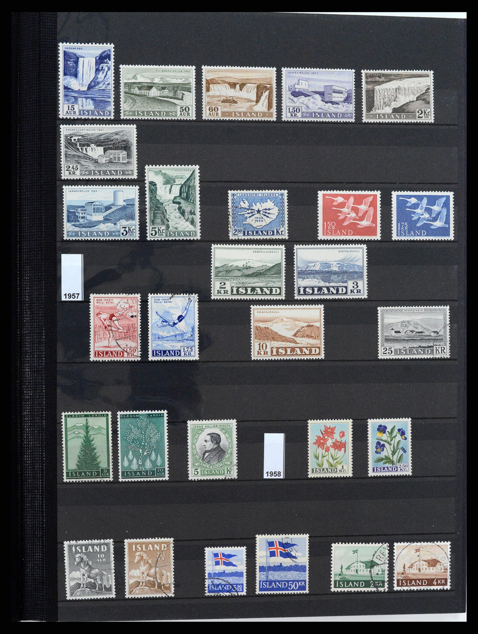 37606 011 - Postzegelverzameling 37606 IJsland 1873-2014.