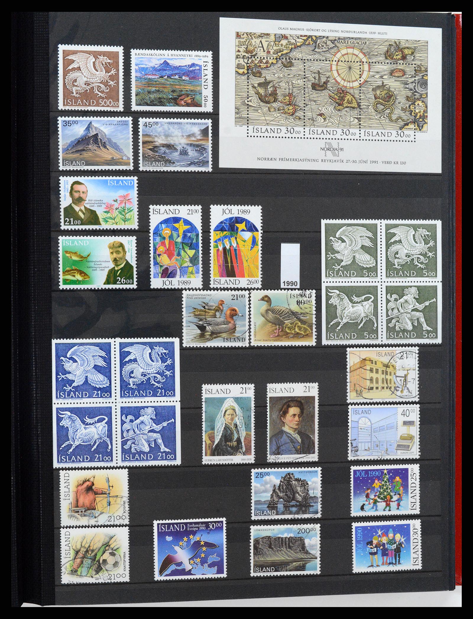 37606 027 - Stamp collection 37606 Iceland 1873-2014.