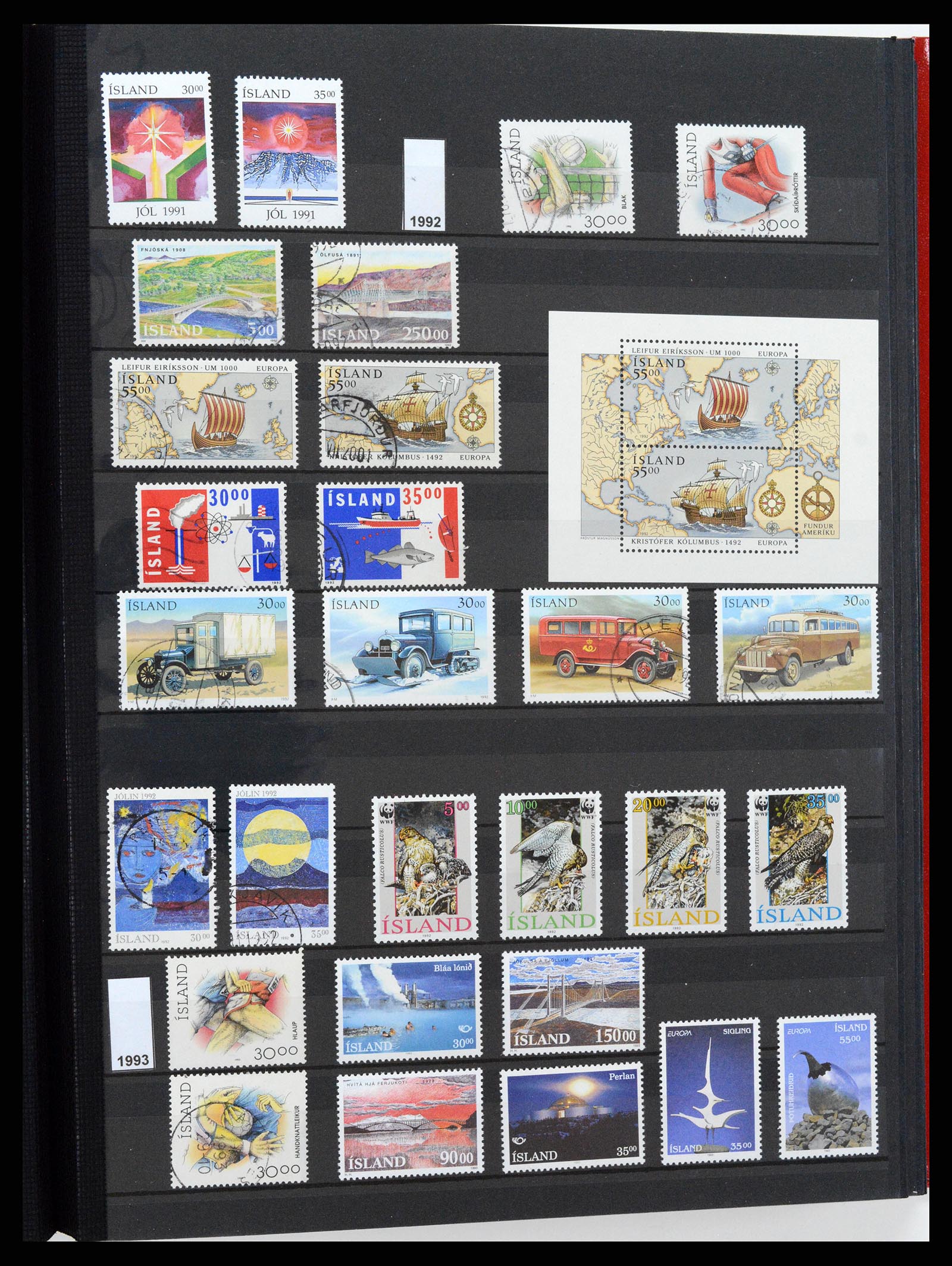37606 029 - Stamp collection 37606 Iceland 1873-2014.