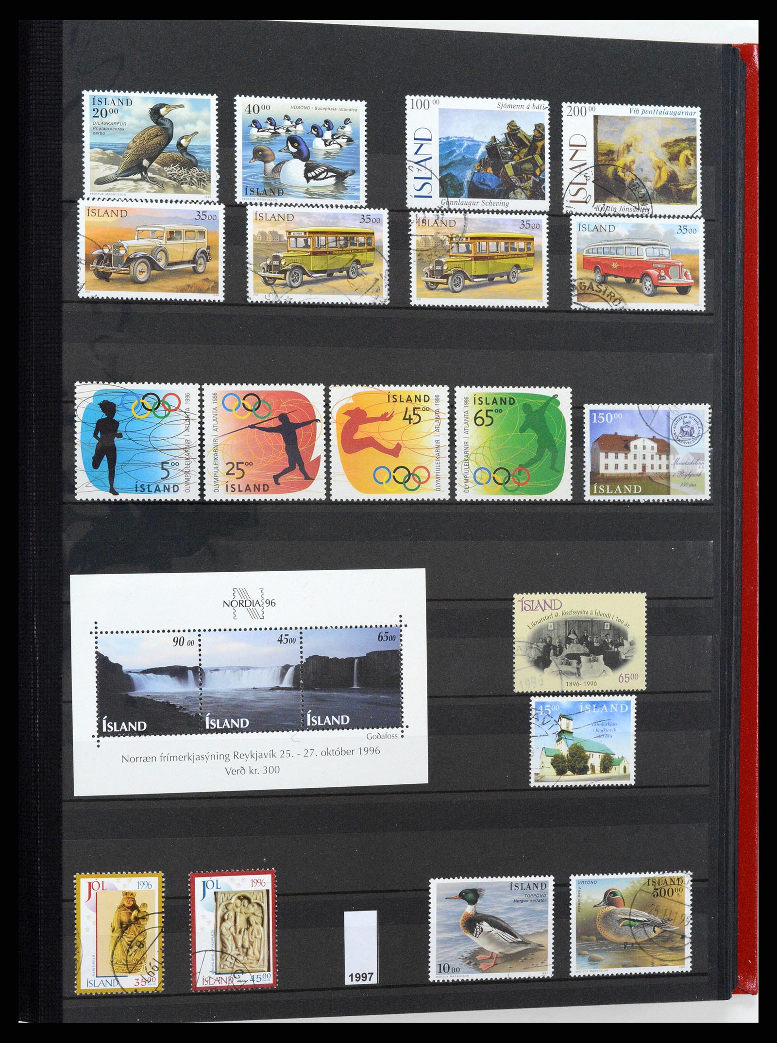37606 033 - Stamp collection 37606 Iceland 1873-2014.