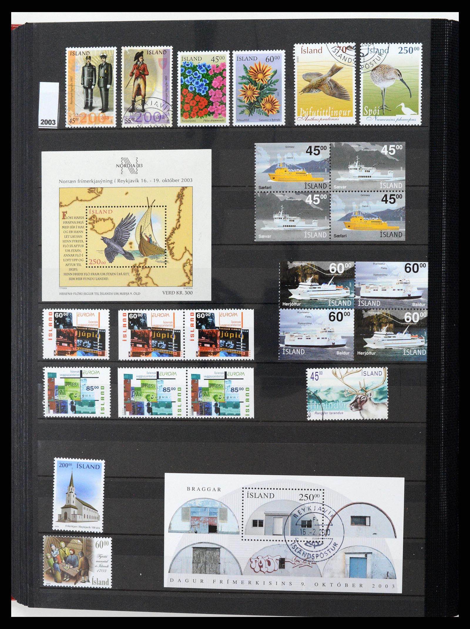 37606 042 - Stamp collection 37606 Iceland 1873-2014.