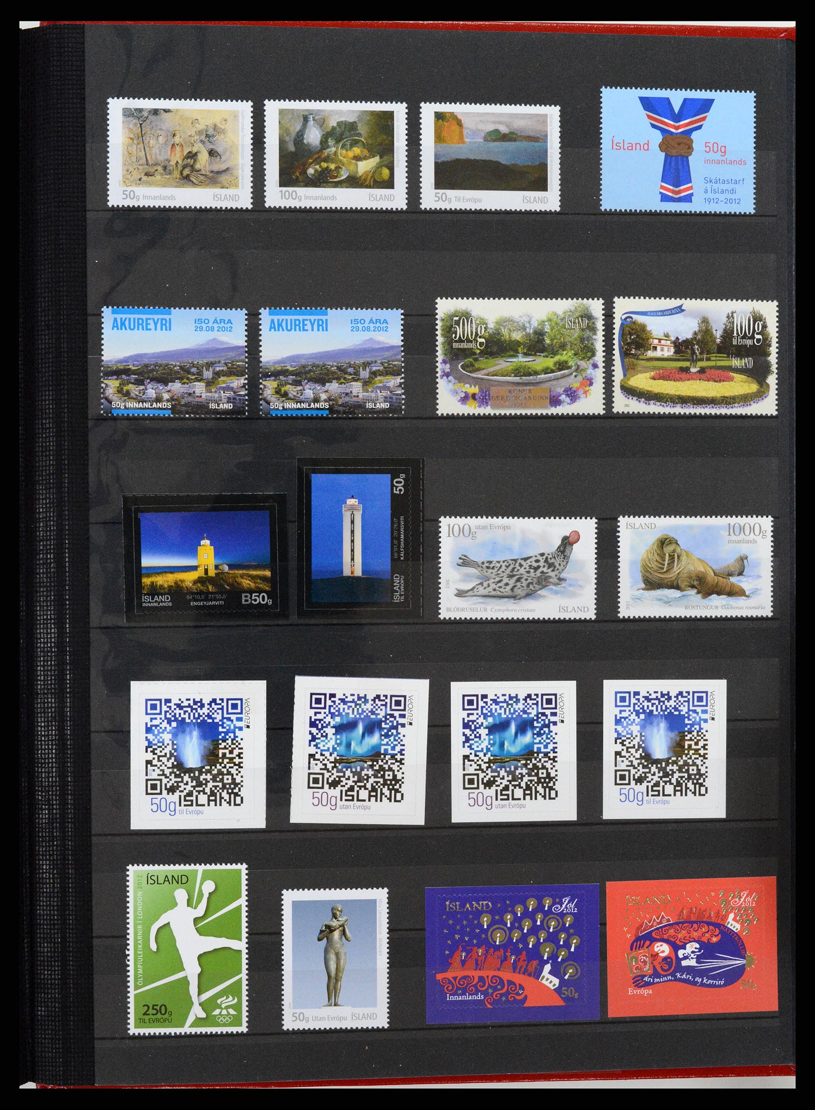 37606 059 - Stamp collection 37606 Iceland 1873-2014.
