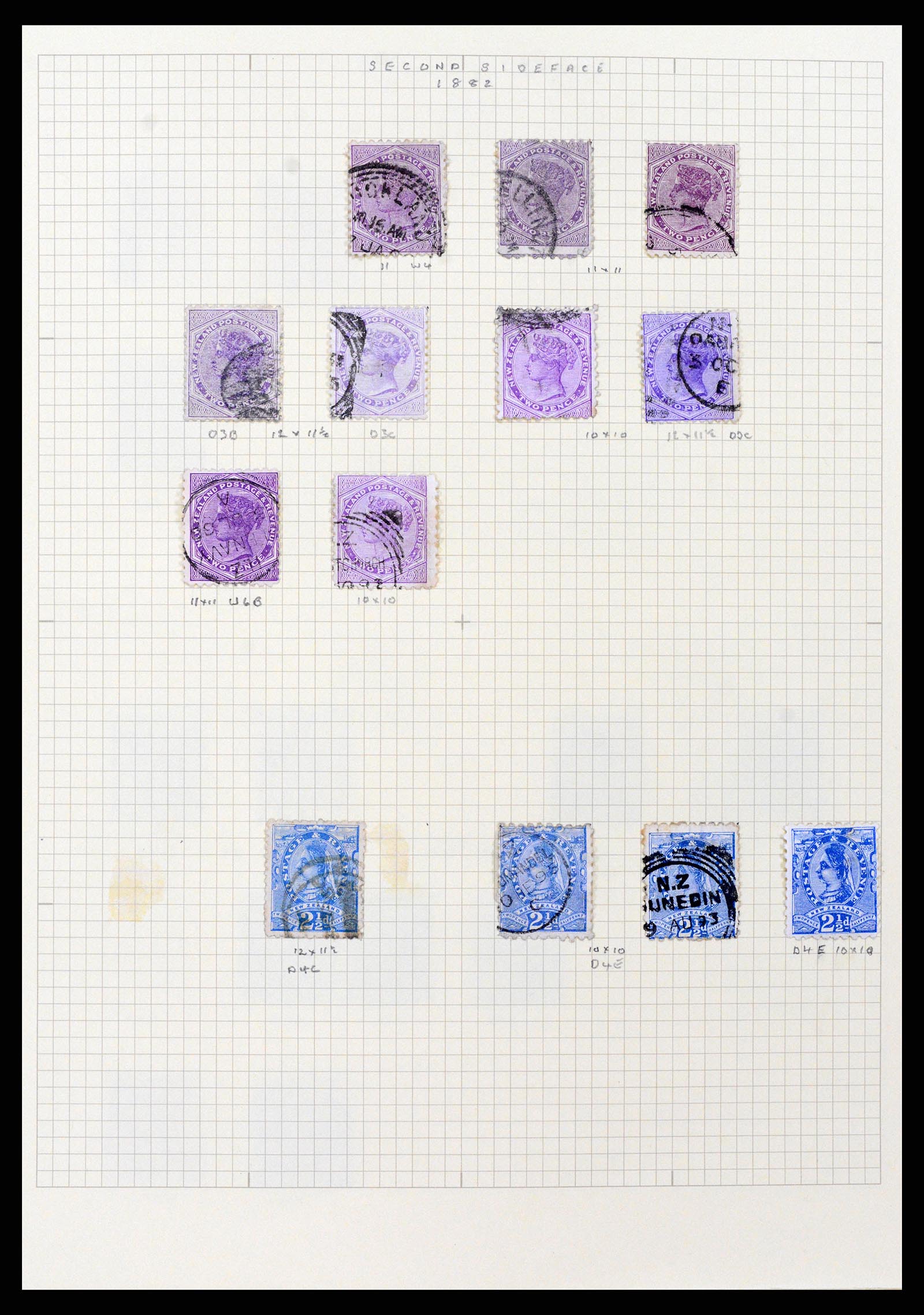37608 004 - Postzegelverzameling 37608 Nieuw Zeeland 1874-2014.