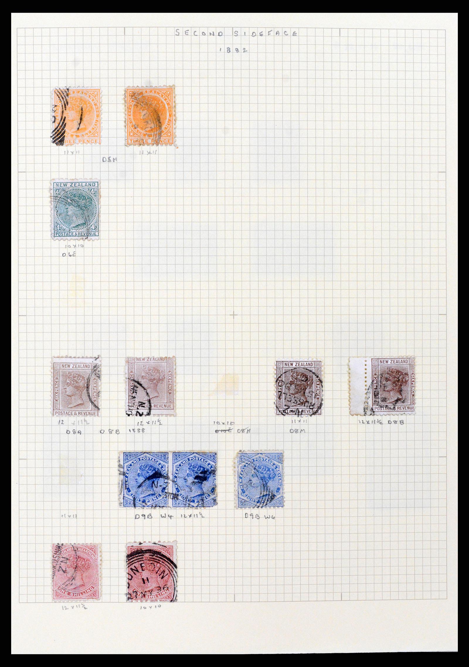 37608 005 - Stamp collection 37608 New Zealand 1874-2014.